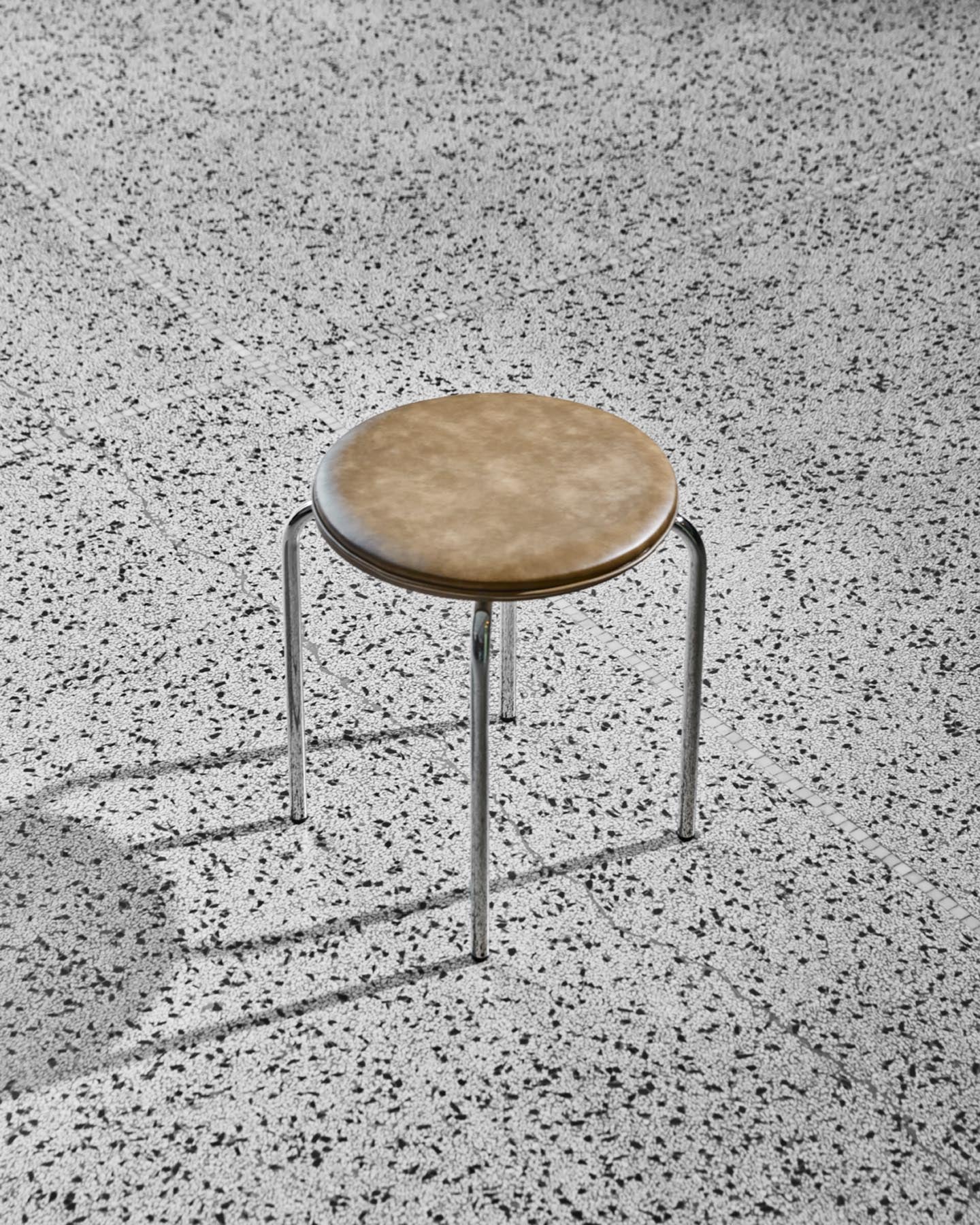 Erleben Sie den Hocker HDComma in Khaki von House Doctor – ein elegantes Möbelstück, das Stil und Funktionalität in jeden Raum bringt.