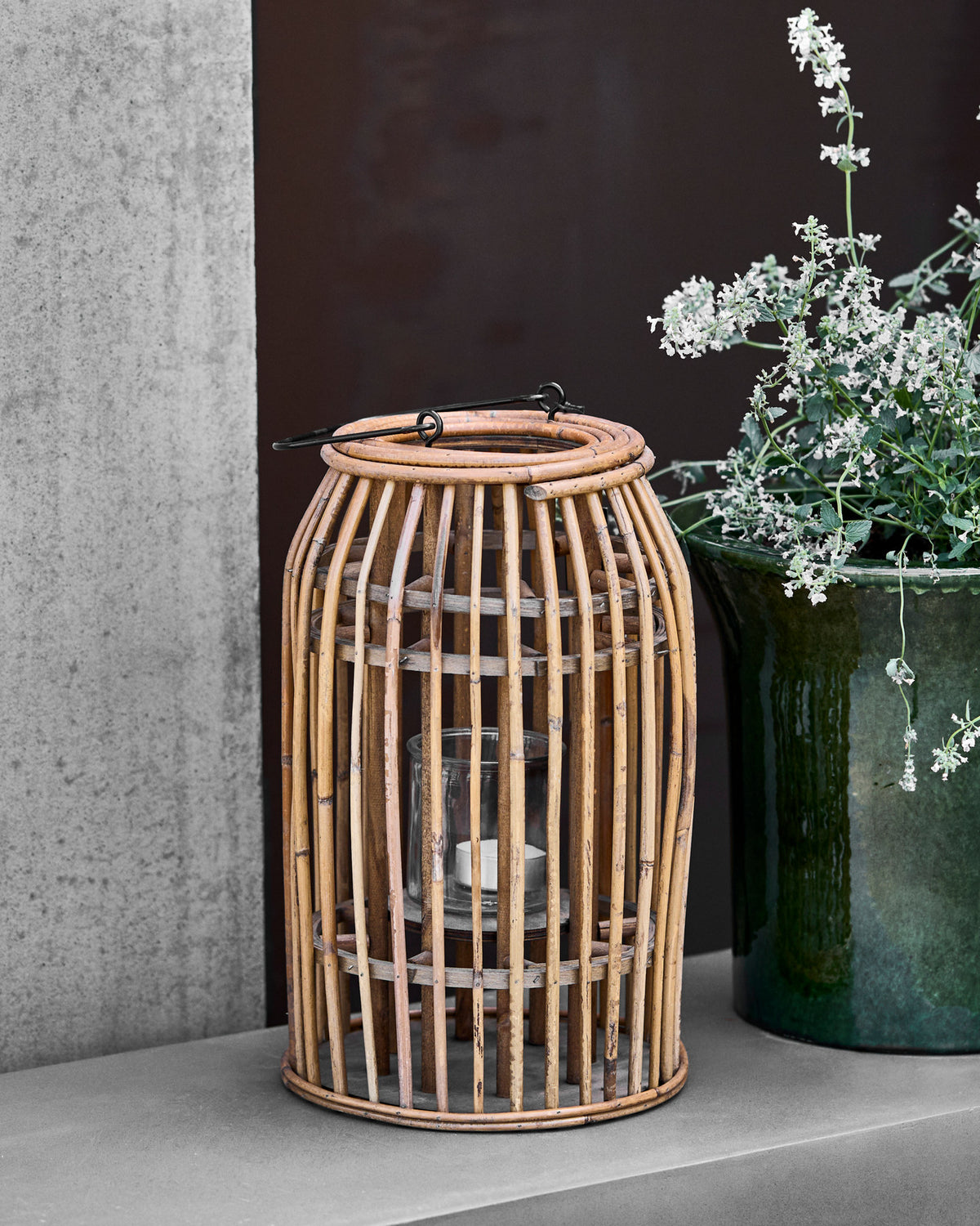 Laterne, Ova in Transparent präsentiert im Onlineshop von KAQTU Design AG. Laterne ist von House Doctor