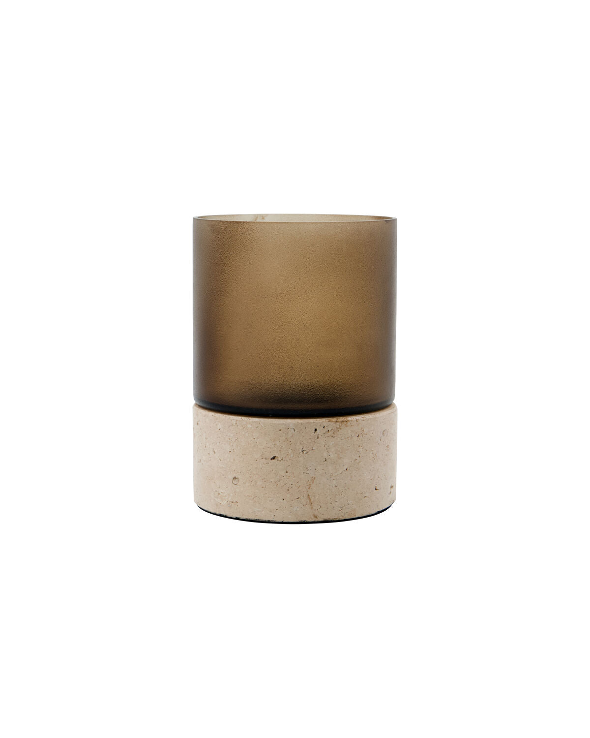 Kerzenständer, HDRivo, Braun in Braun präsentiert im Onlineshop von KAQTU Design AG. Kerzenständer ist von House Doctor
