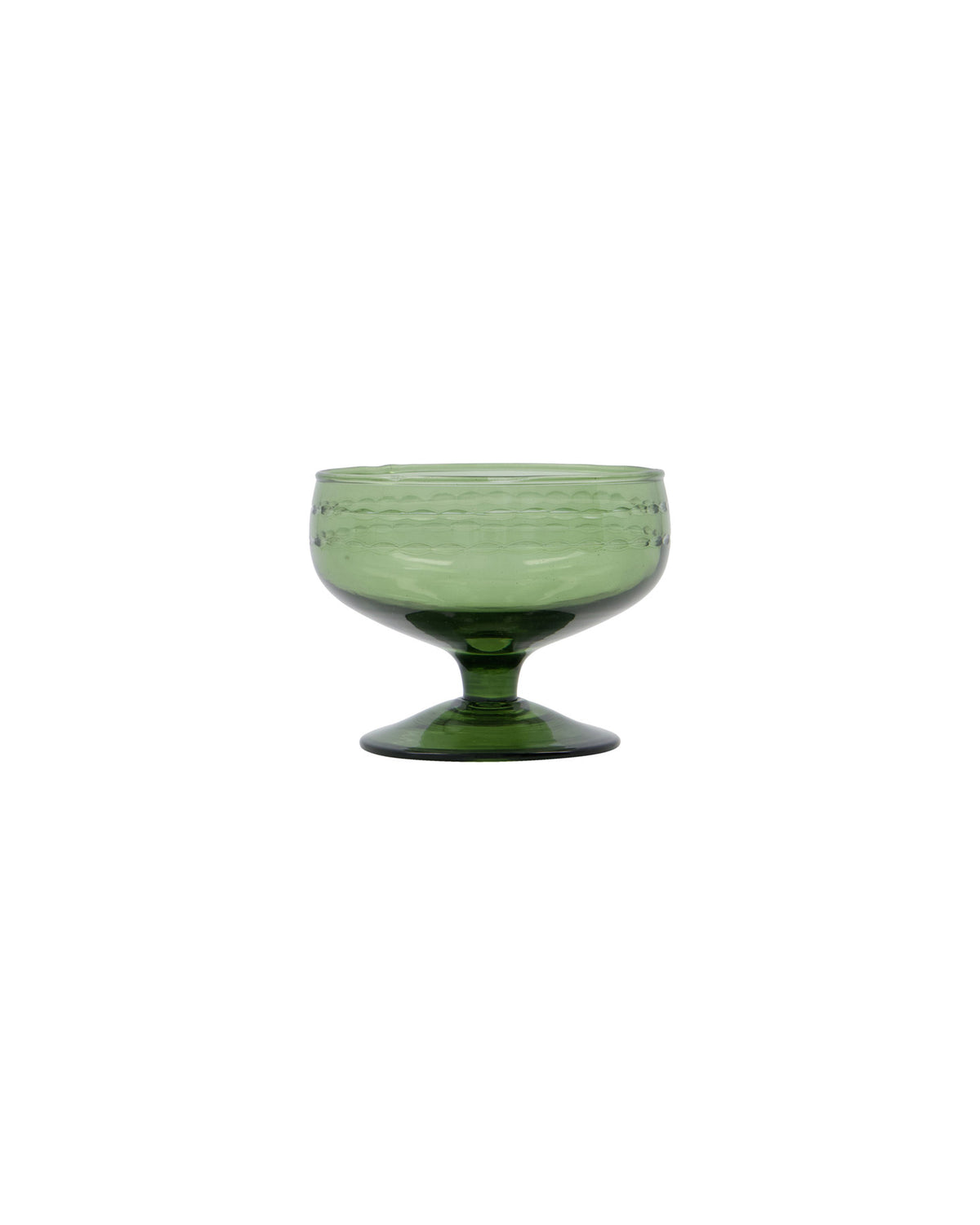 Dessertschale, HDVintage, Grün in Grün präsentiert im Onlineshop von KAQTU Design AG. Schale ist von House Doctor