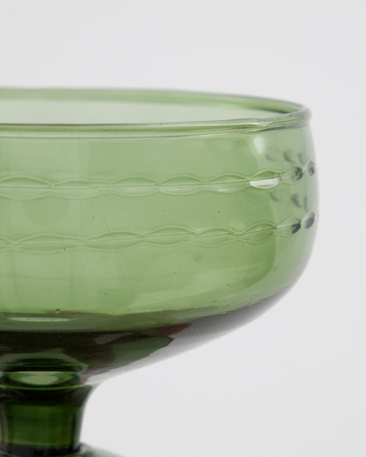 Dessertschale, HDVintage, Grün in Grün präsentiert im Onlineshop von KAQTU Design AG. Schale ist von House Doctor