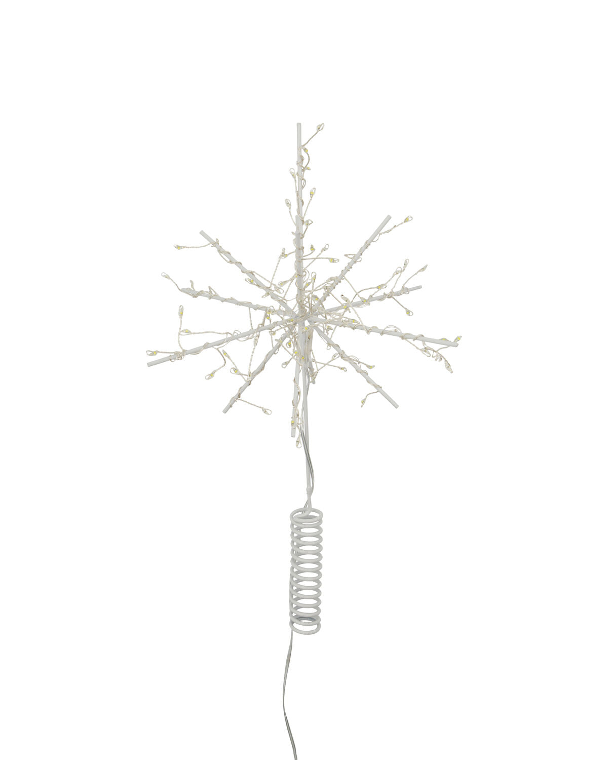 Top star w. LED, HDGlow, Weiß in Weiß präsentiert im Onlineshop von KAQTU Design AG. Weihnachtszubehör ist von House Doctor