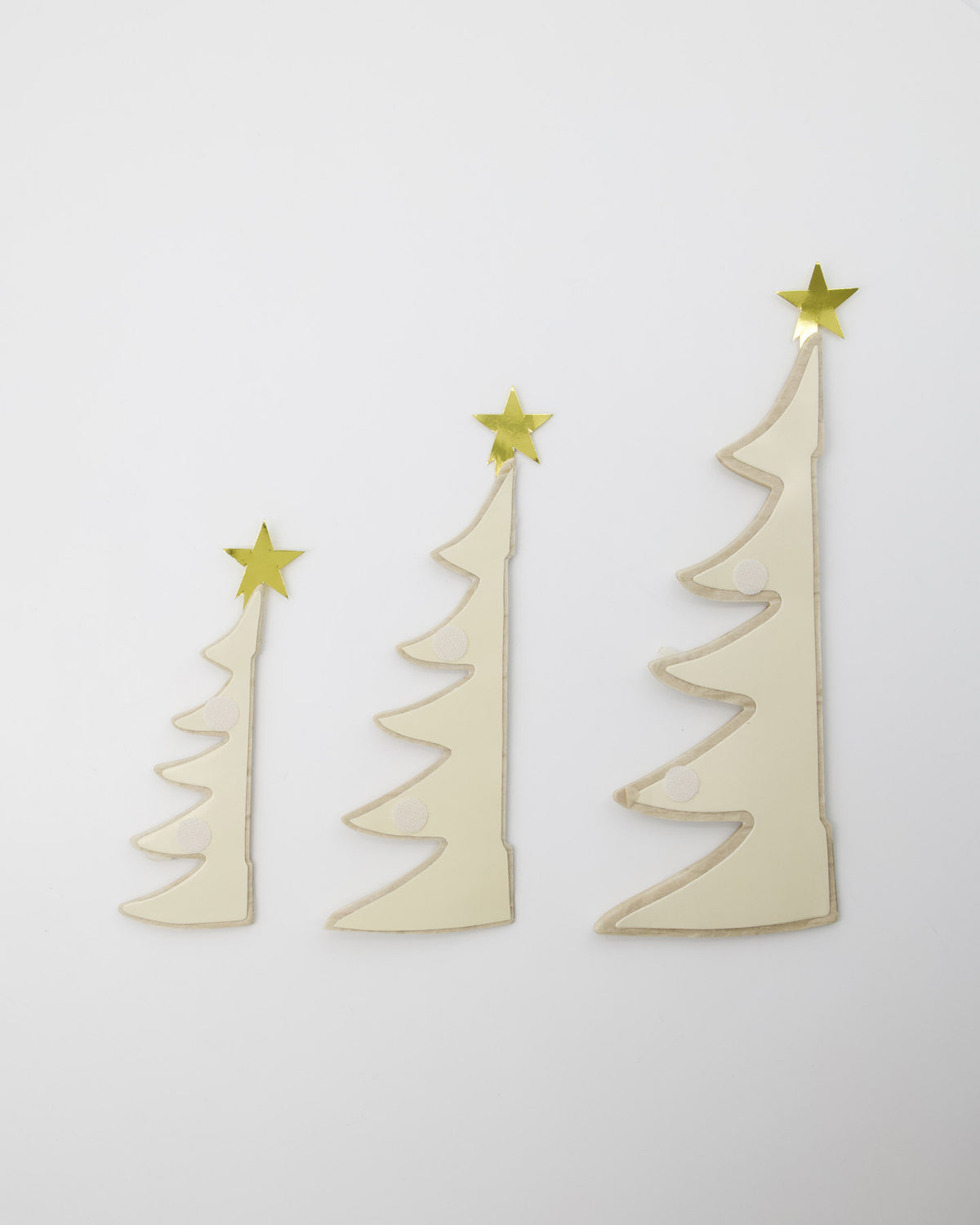 Ornamente, HDTree, Elfenbein in Elfenbein präsentiert im Onlineshop von KAQTU Design AG. Weihnachtszubehör ist von House Doctor