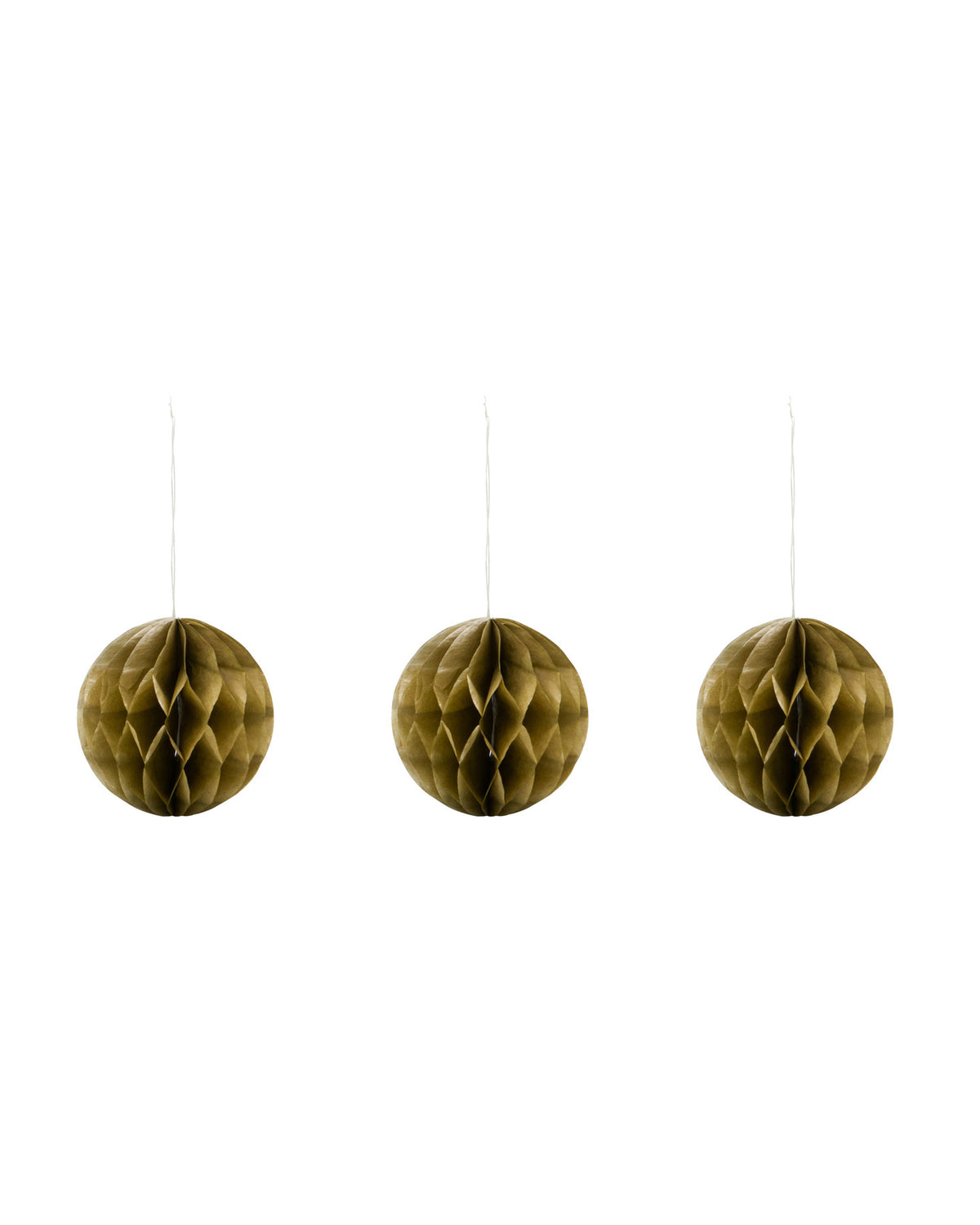 Ornamente, HDOrb, Gold in Gold präsentiert im Onlineshop von KAQTU Design AG. Weihnachtszubehör ist von House Doctor