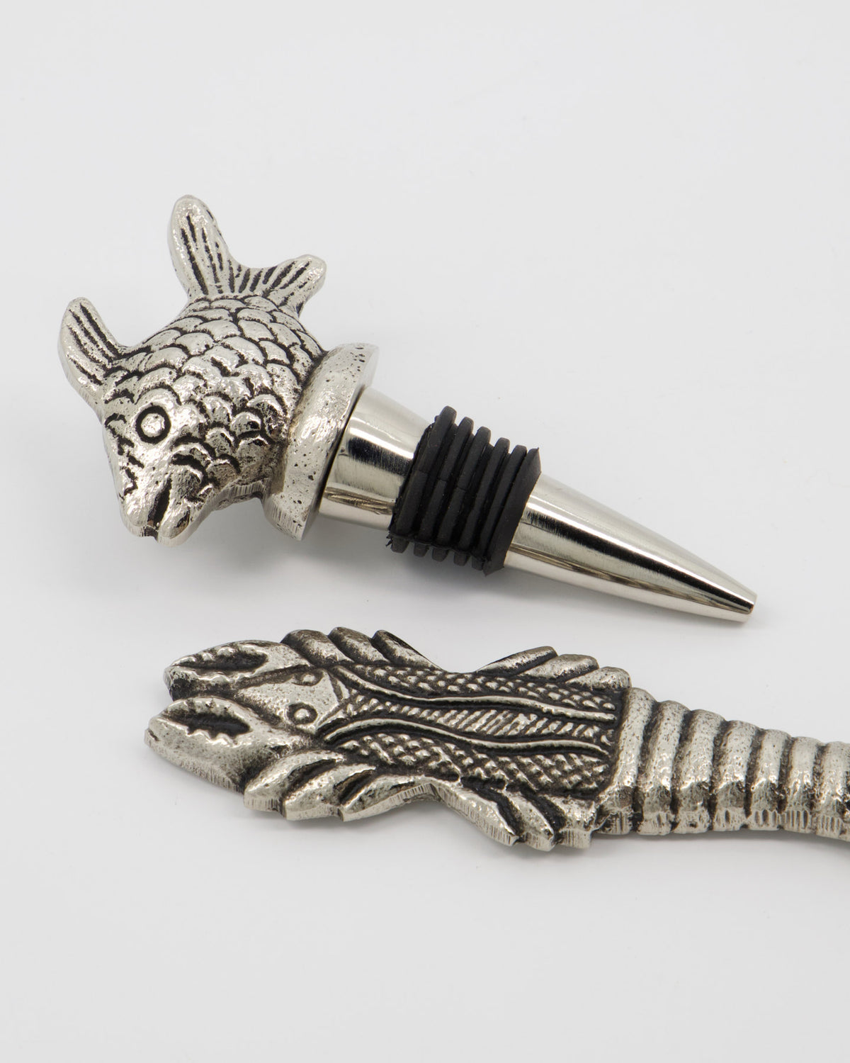 Bar-Zubehör, HDFish, Antik-Silber in Antik-Silber präsentiert im Onlineshop von KAQTU Design AG. Barzubehör ist von House Doctor