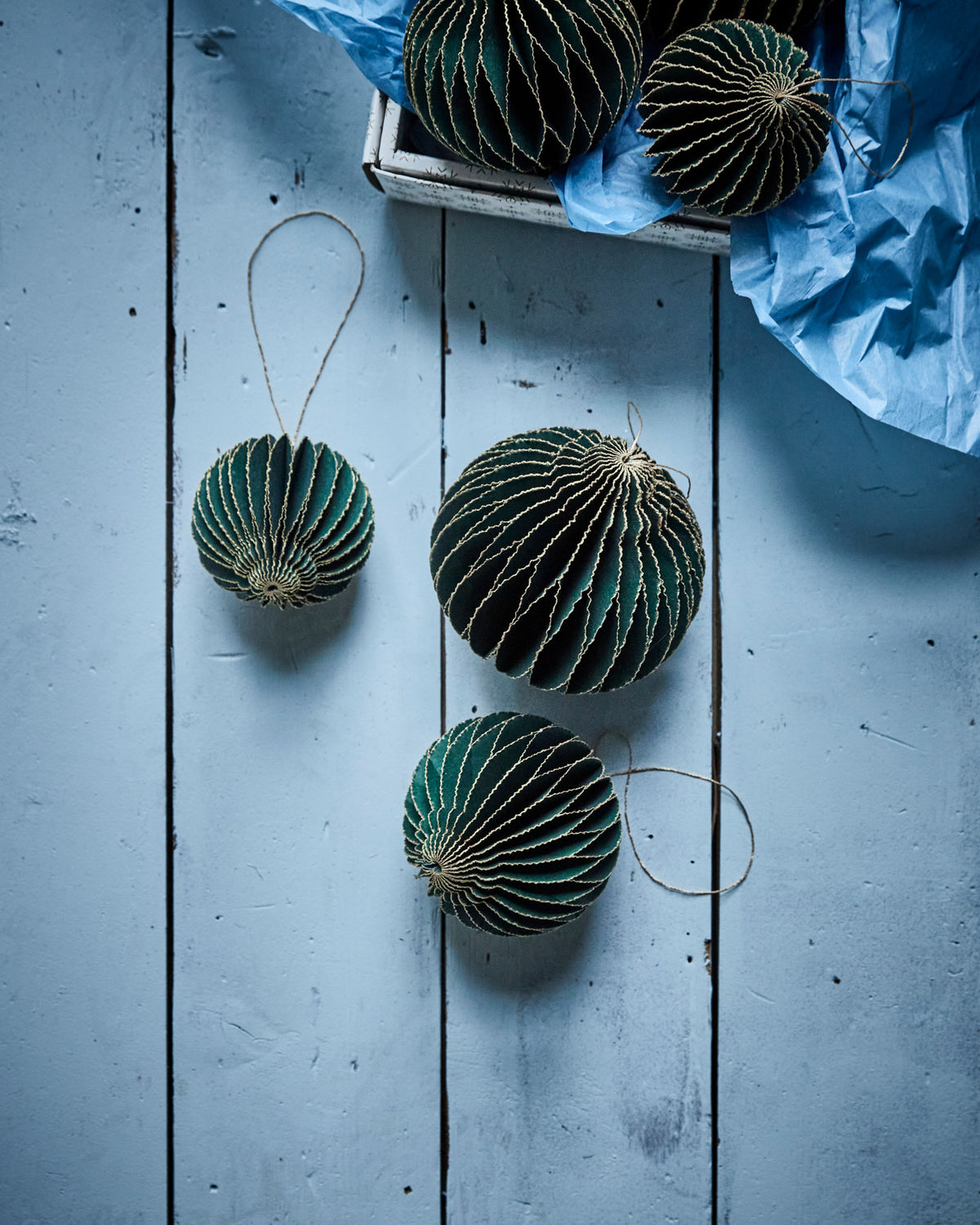 Ornamente, HDAlsta, Grün in Grün präsentiert im Onlineshop von KAQTU Design AG. Weihnachtszubehör ist von House Doctor