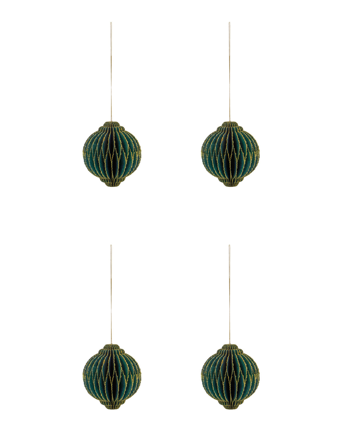 Ornamente, HDAlsta, Grün in Grün präsentiert im Onlineshop von KAQTU Design AG. Weihnachtszubehör ist von House Doctor