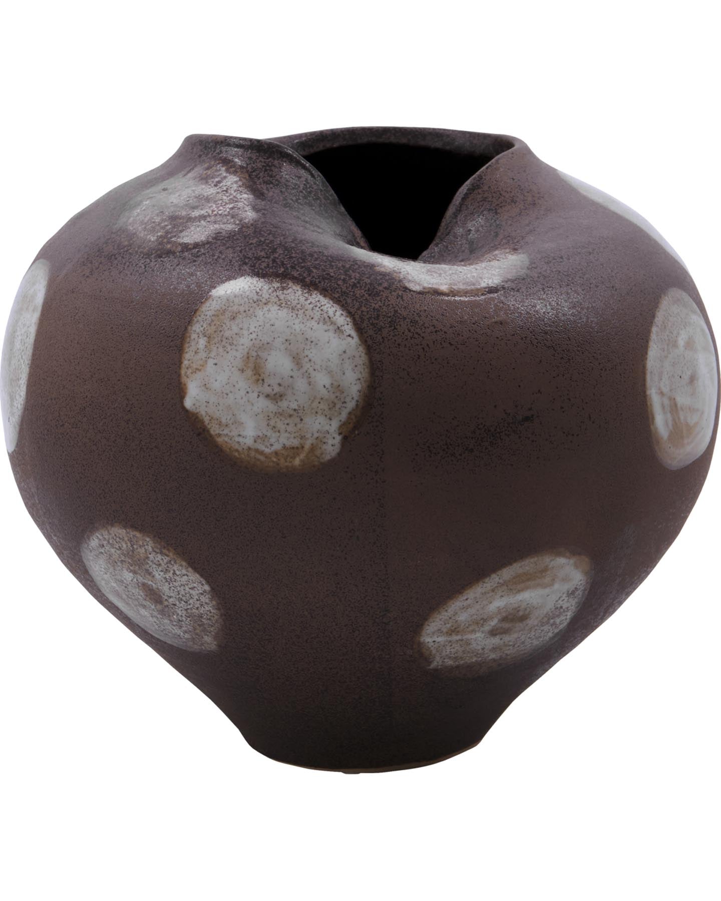 Vase, HDExpo, Braun;Off-White in Braun, Off-White präsentiert im Onlineshop von KAQTU Design AG. Vase ist von House Doctor