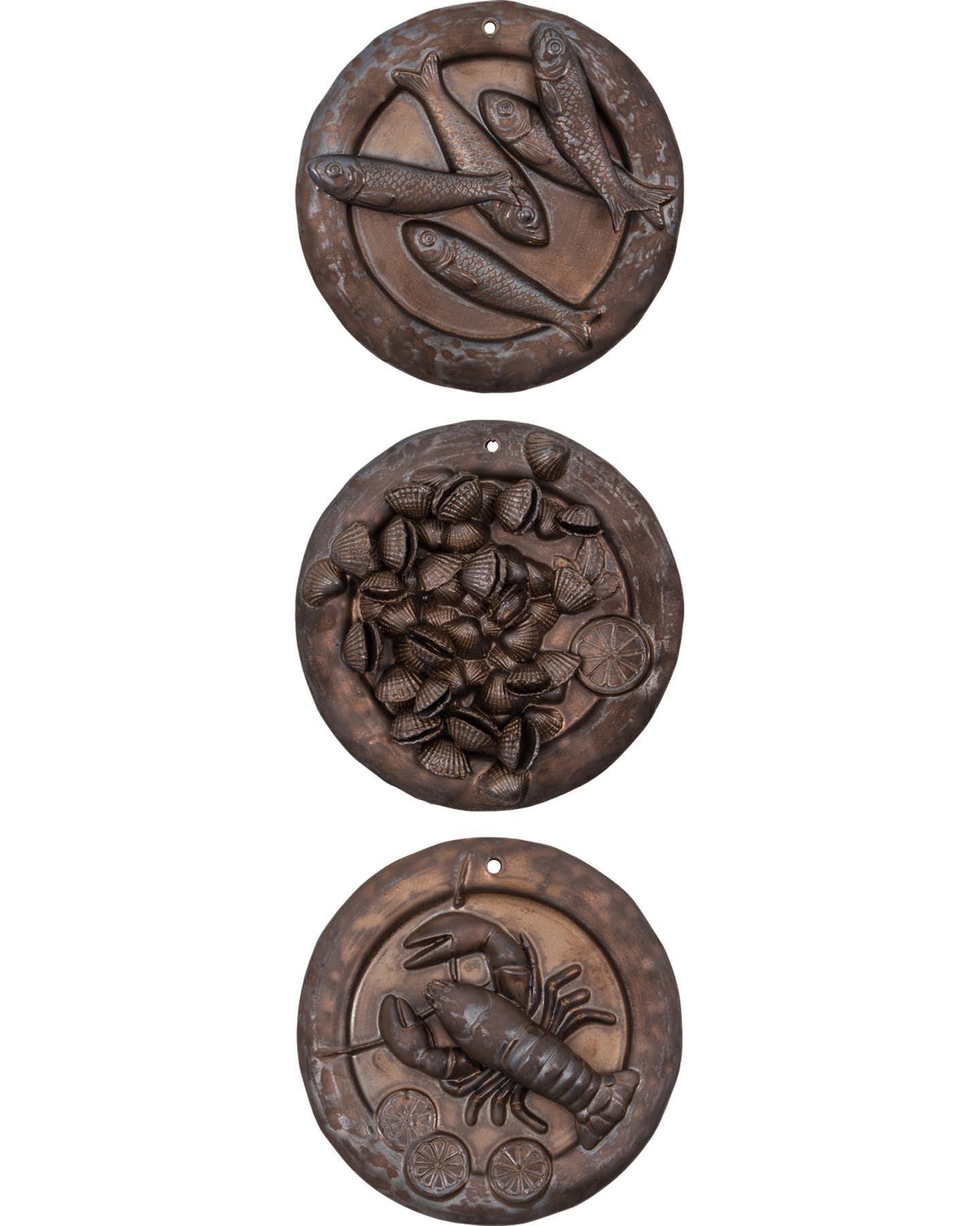 Wandobjekt, HDPlate, Braun in Braun präsentiert im Onlineshop von KAQTU Design AG. Wand-Dekoration ist von House Doctor