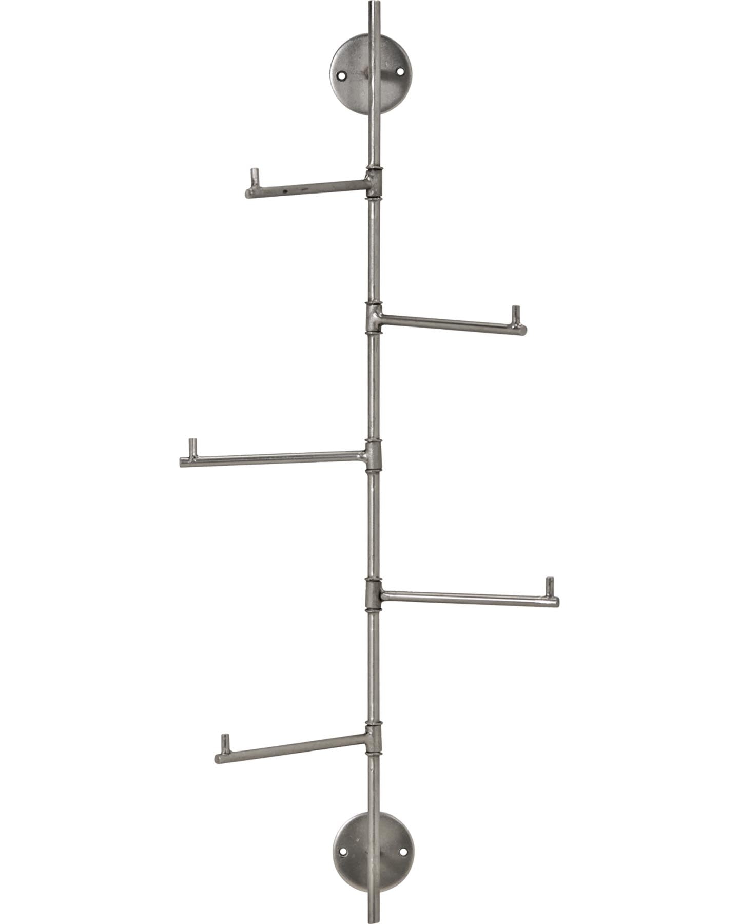 Hakenleiste, HDFlex, Silber-Finish in Silber-Finish präsentiert im Onlineshop von KAQTU Design AG. Kleiderhaken ist von House Doctor