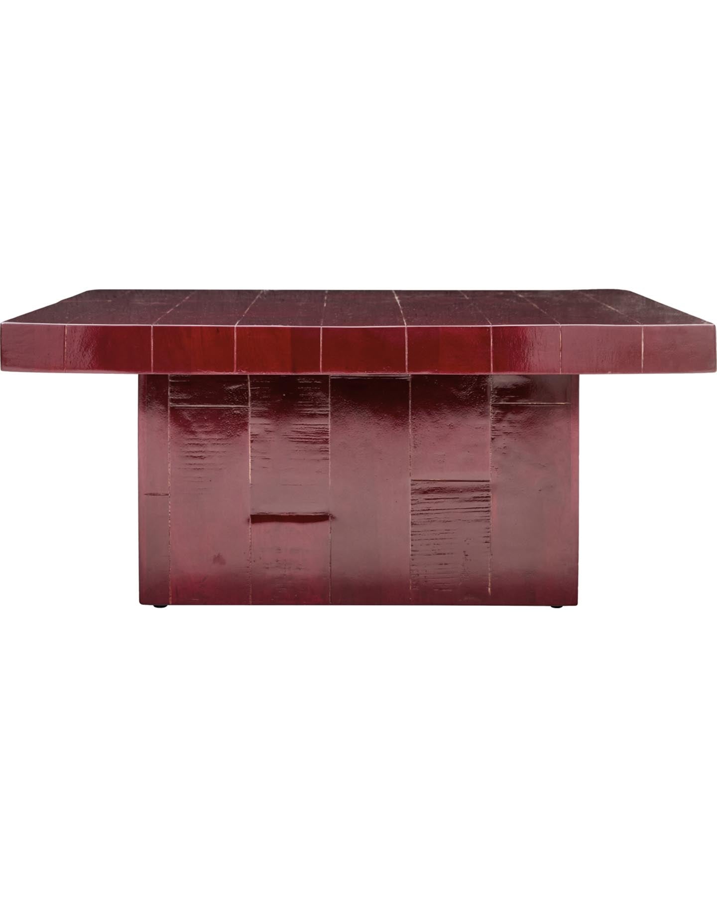 Couchtisch, HDBrick, Rot in Rot präsentiert im Onlineshop von KAQTU Design AG. Beistelltisch ist von House Doctor