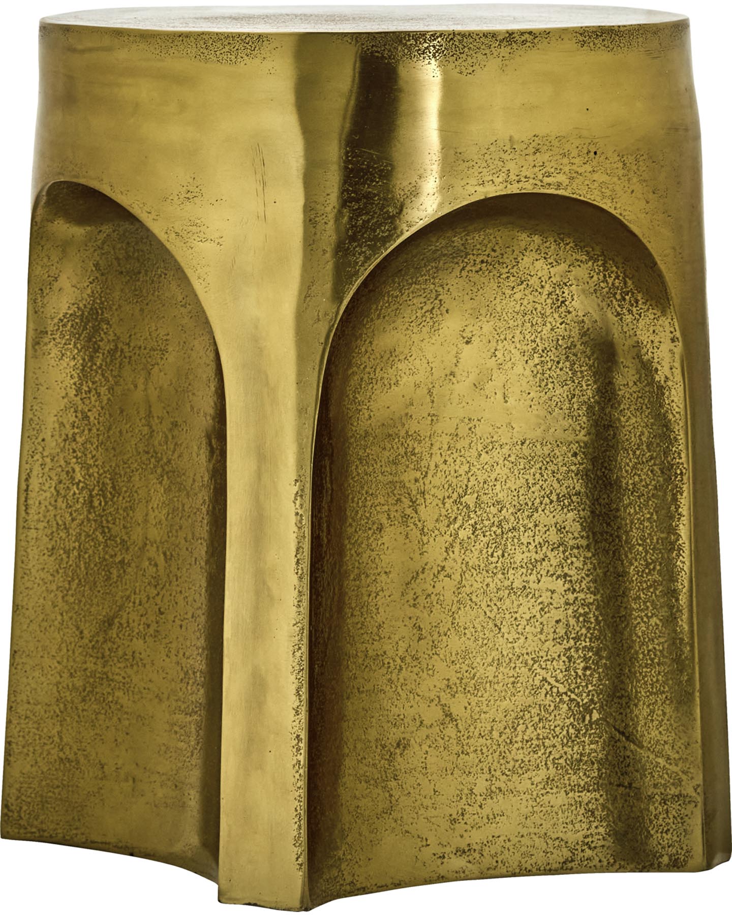 Beistelltisch, HDRiga, Antikgoldenes Finish in Antikgoldenes Finish präsentiert im Onlineshop von KAQTU Design AG. Beistelltisch ist von House Doctor