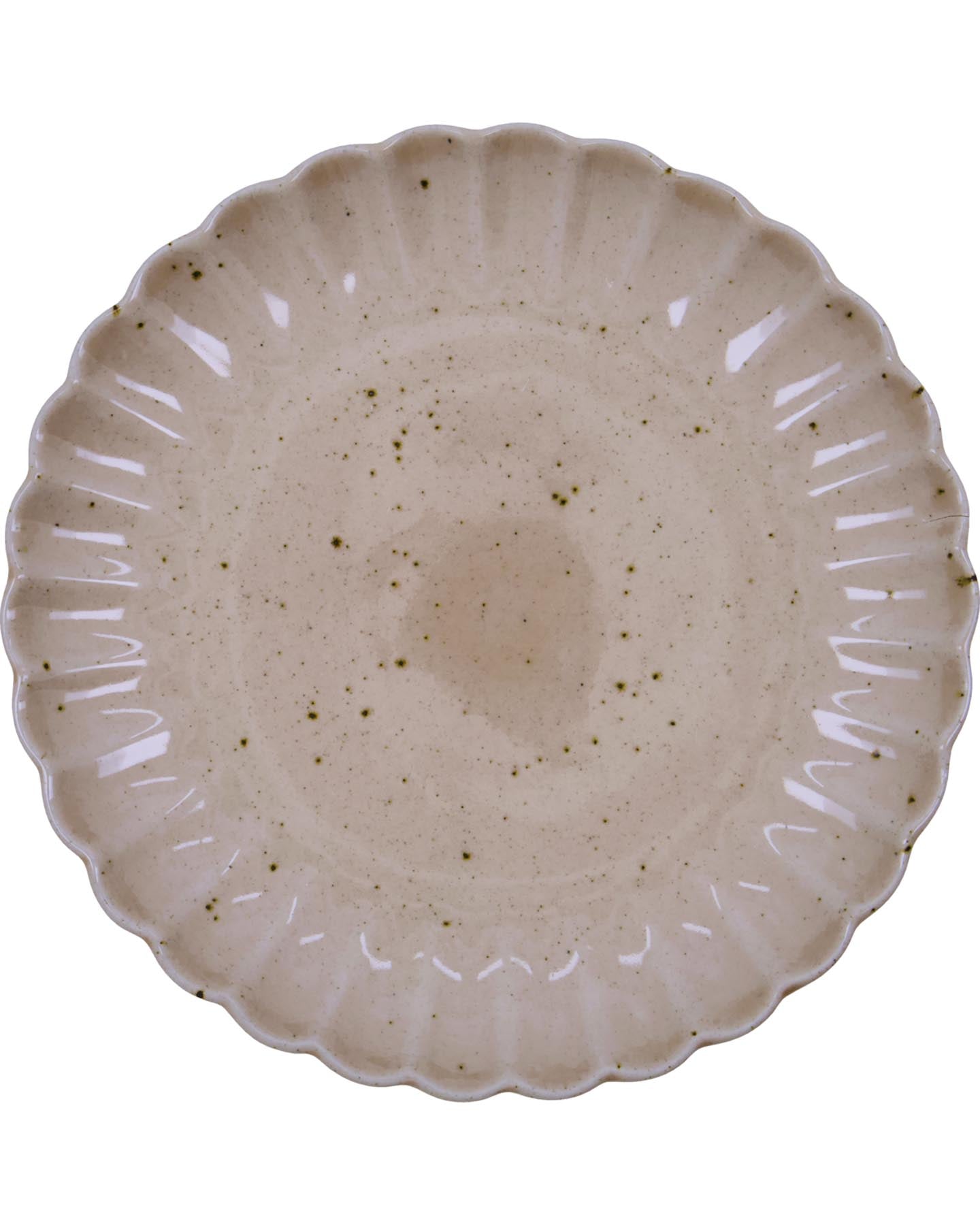 Mittags-/Kuchenteller, HDScallop, Rose in Rose präsentiert im Onlineshop von KAQTU Design AG. Teller ist von House Doctor