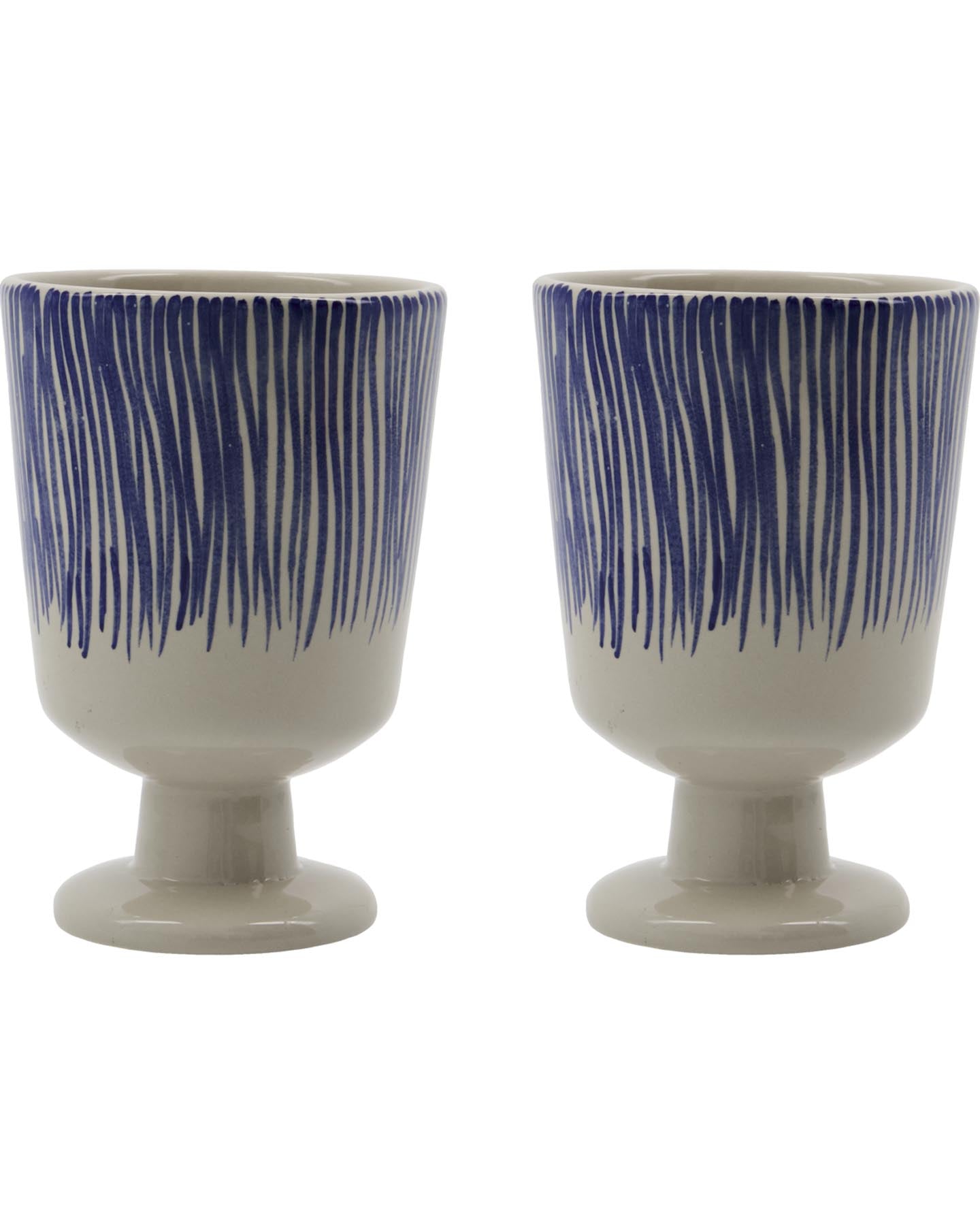 Tasse, HDDiva, Off-White;Blau in Off-White, Blau präsentiert im Onlineshop von KAQTU Design AG. Kanne ist von House Doctor