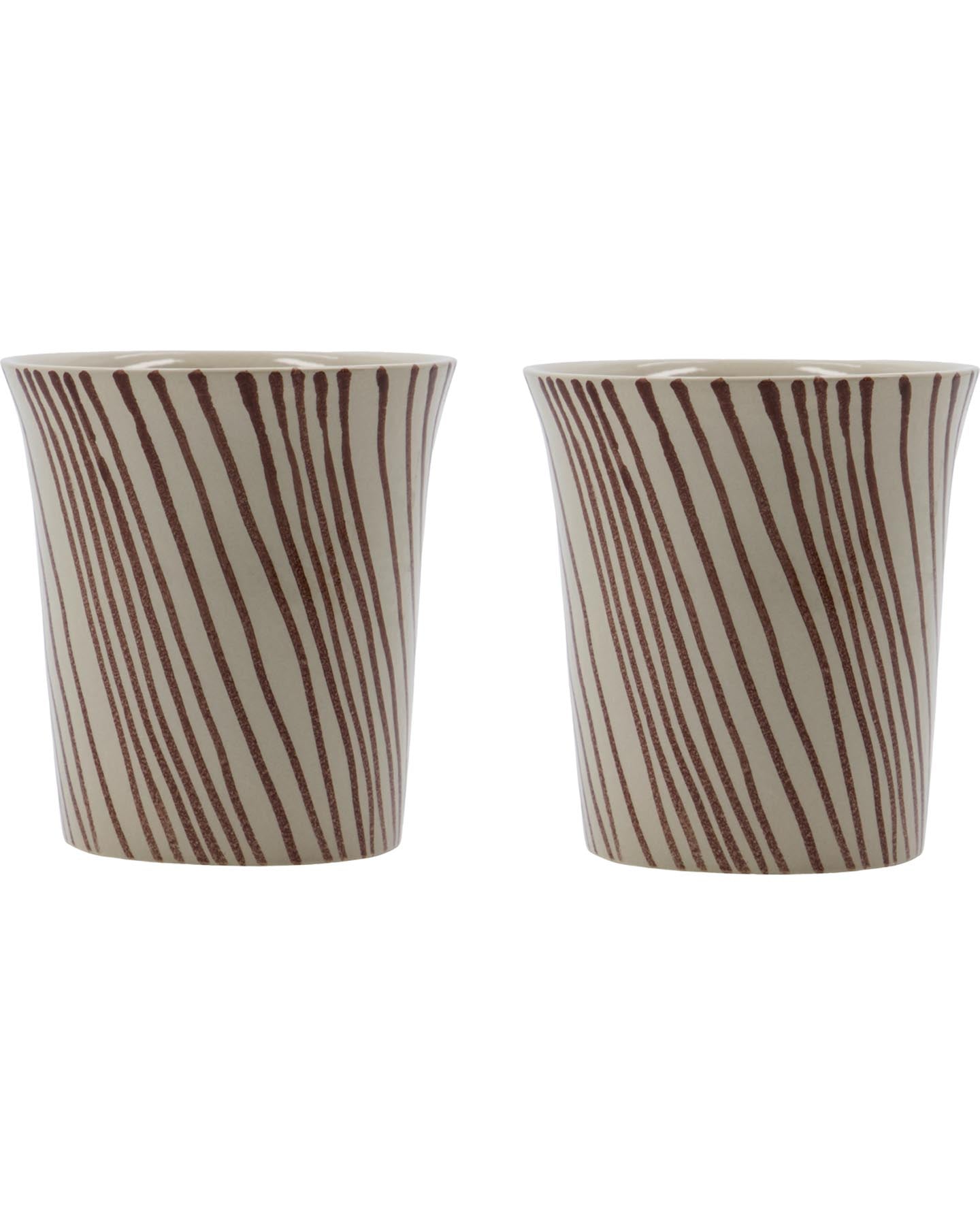 Tasse, HDDiva, Braun in Braun präsentiert im Onlineshop von KAQTU Design AG. Kanne ist von House Doctor