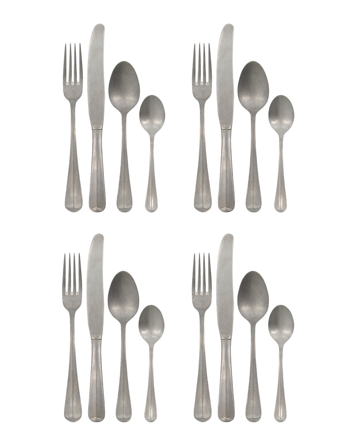 Besteckset, HDMora, Silber-Finish in Silver finish präsentiert im Onlineshop von KAQTU Design AG. Besteck ist von House Doctor