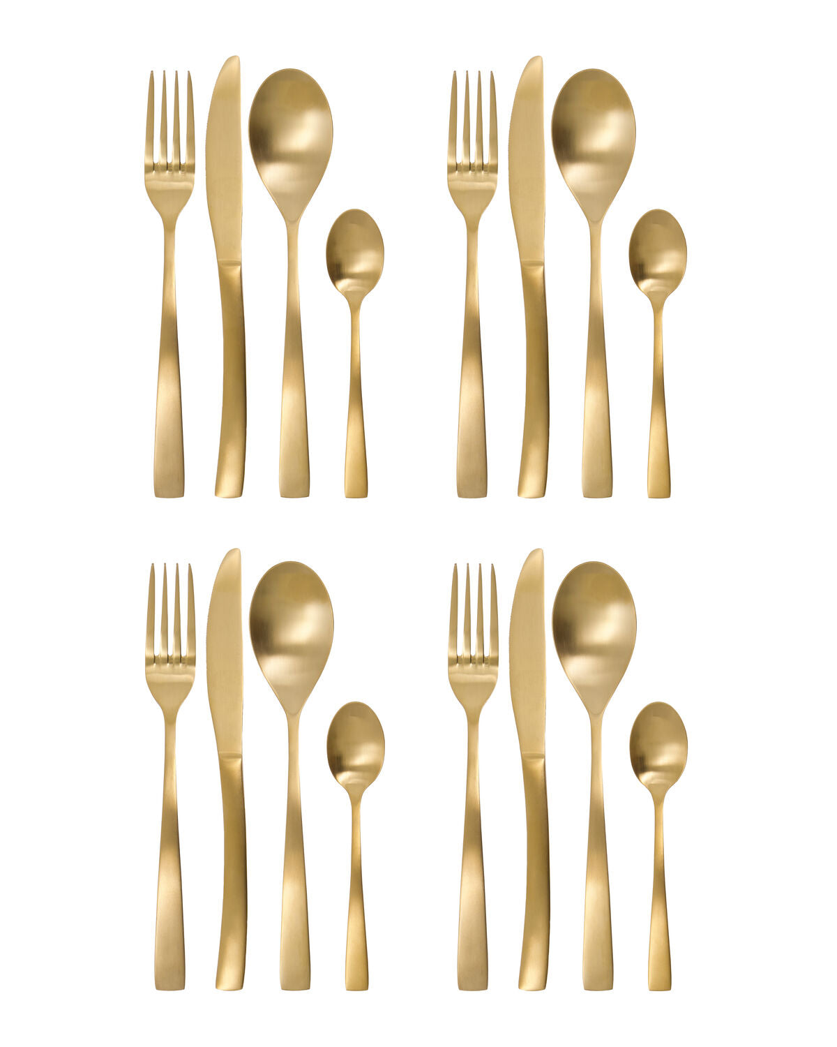 Besteckset, HDGolden, Gold in Golden präsentiert im Onlineshop von KAQTU Design AG. Besteck ist von House Doctor