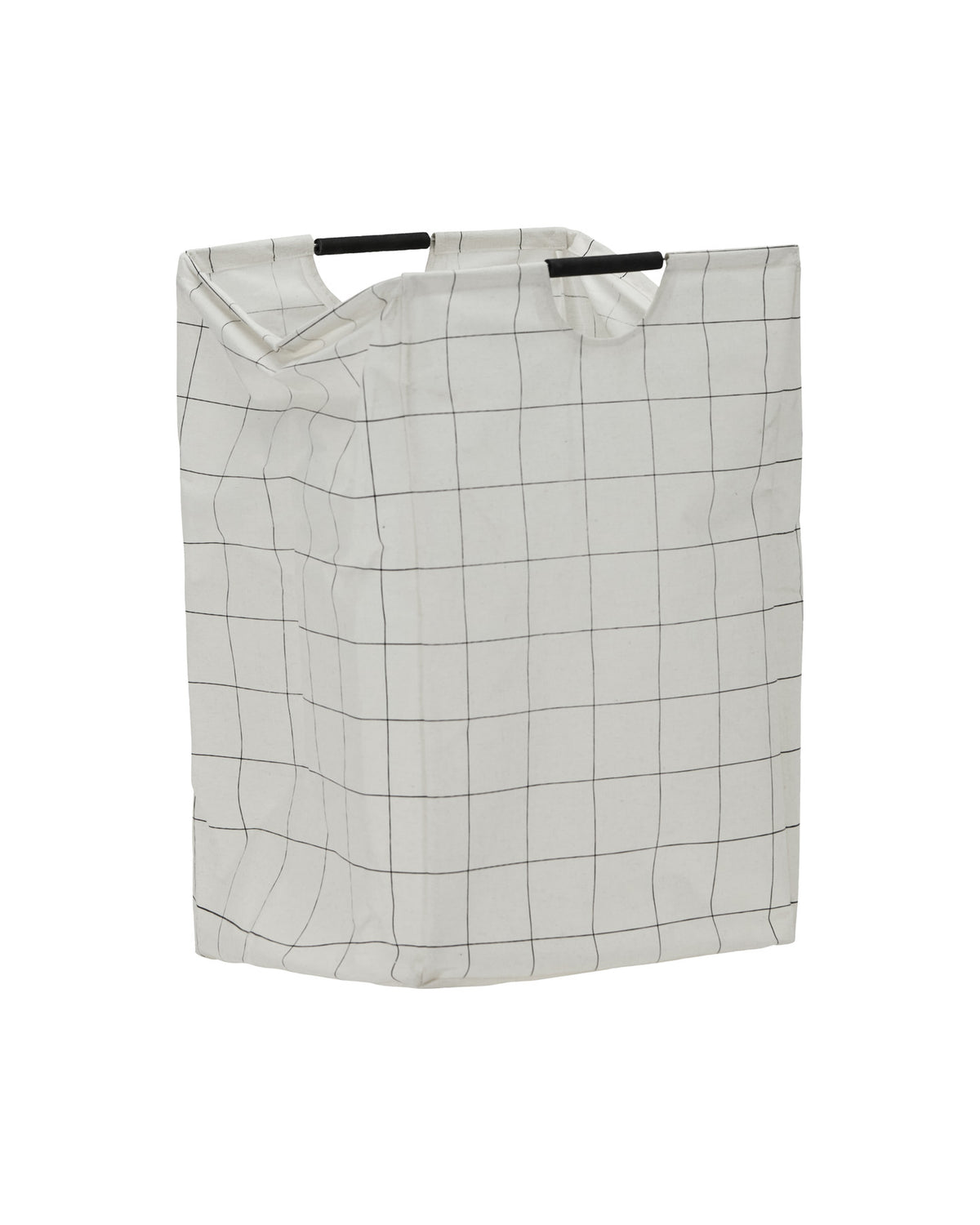 Wäschesack, HDSquares, Weiß in White präsentiert im Onlineshop von KAQTU Design AG. Wäschekorb ist von House Doctor