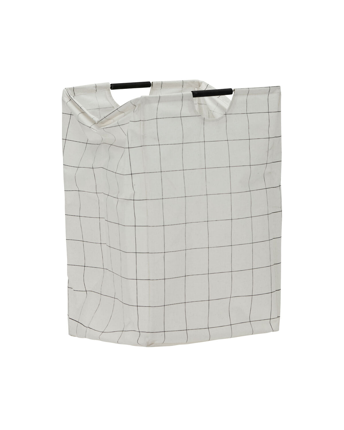 Wäschesack, HDSquares, Weiß in White präsentiert im Onlineshop von KAQTU Design AG. Wäschekorb ist von House Doctor