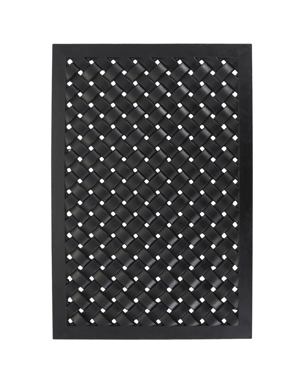 Fußmatte, HDBraid, Schwarz in Black präsentiert im Onlineshop von KAQTU Design AG. Fussmatte ist von House Doctor
