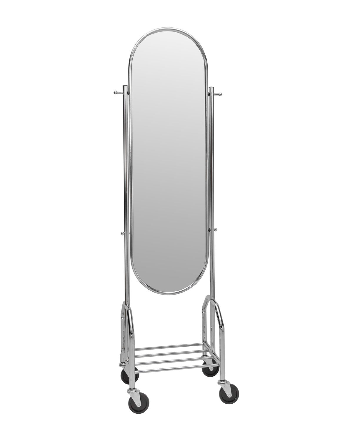 Bodenspiegel, HDImage, Silber-Finish in Silver finish präsentiert im Onlineshop von KAQTU Design AG. Standspiegel ist von House Doctor