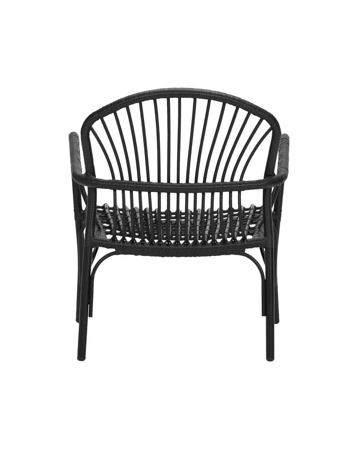 Loungesessel, HDBrea, Schwarz in Black präsentiert im Onlineshop von KAQTU Design AG. Outdoor-Sessel ist von House Doctor