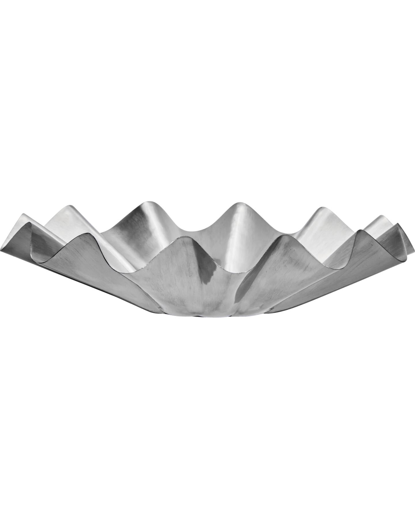 Schüssel, HDFlood, Gebürstetes Silber-Finish in Gebürstetes Silber-Finish präsentiert im Onlineshop von KAQTU Design AG. Vase ist von House Doctor