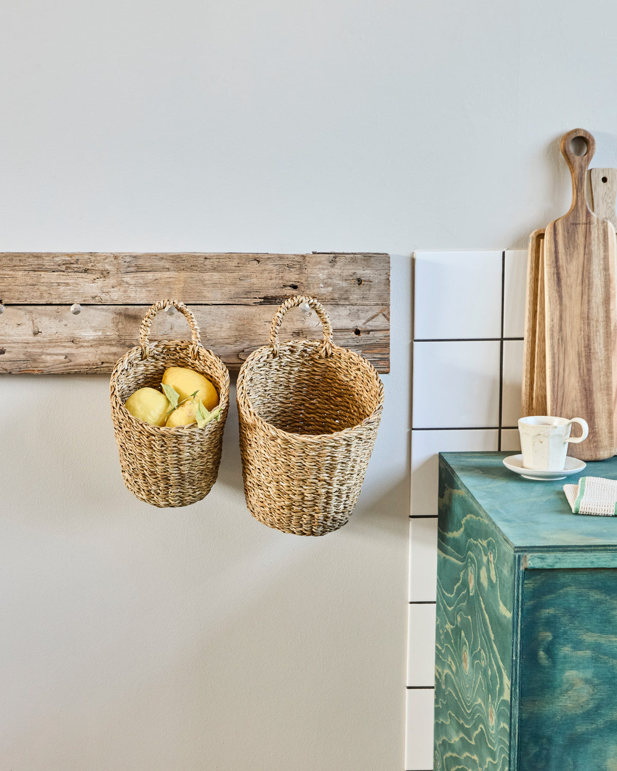 Korb, HDHere, Natur in Natural präsentiert im Onlineshop von KAQTU Design AG. Aufbewährungskörbe ist von House Doctor