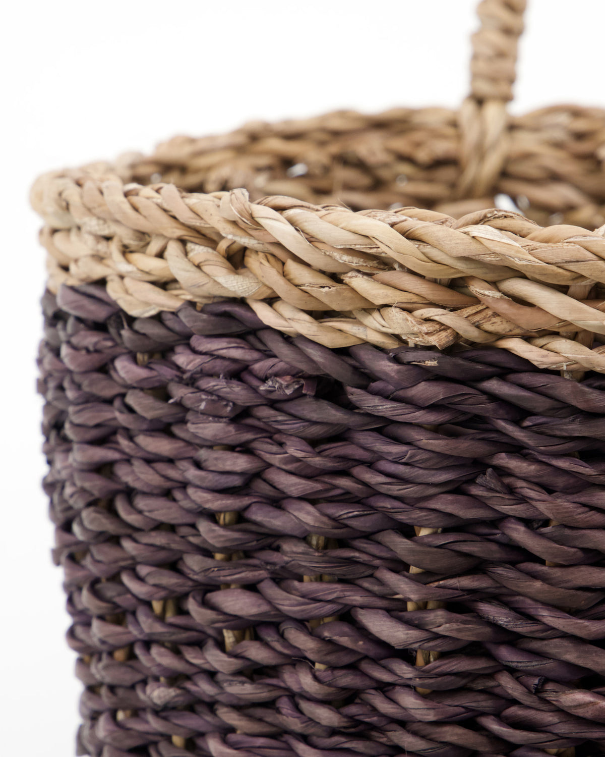 Korb, HDHere, Pflaume, Natur in Plum präsentiert im Onlineshop von KAQTU Design AG. Aufbewährungskörbe ist von House Doctor