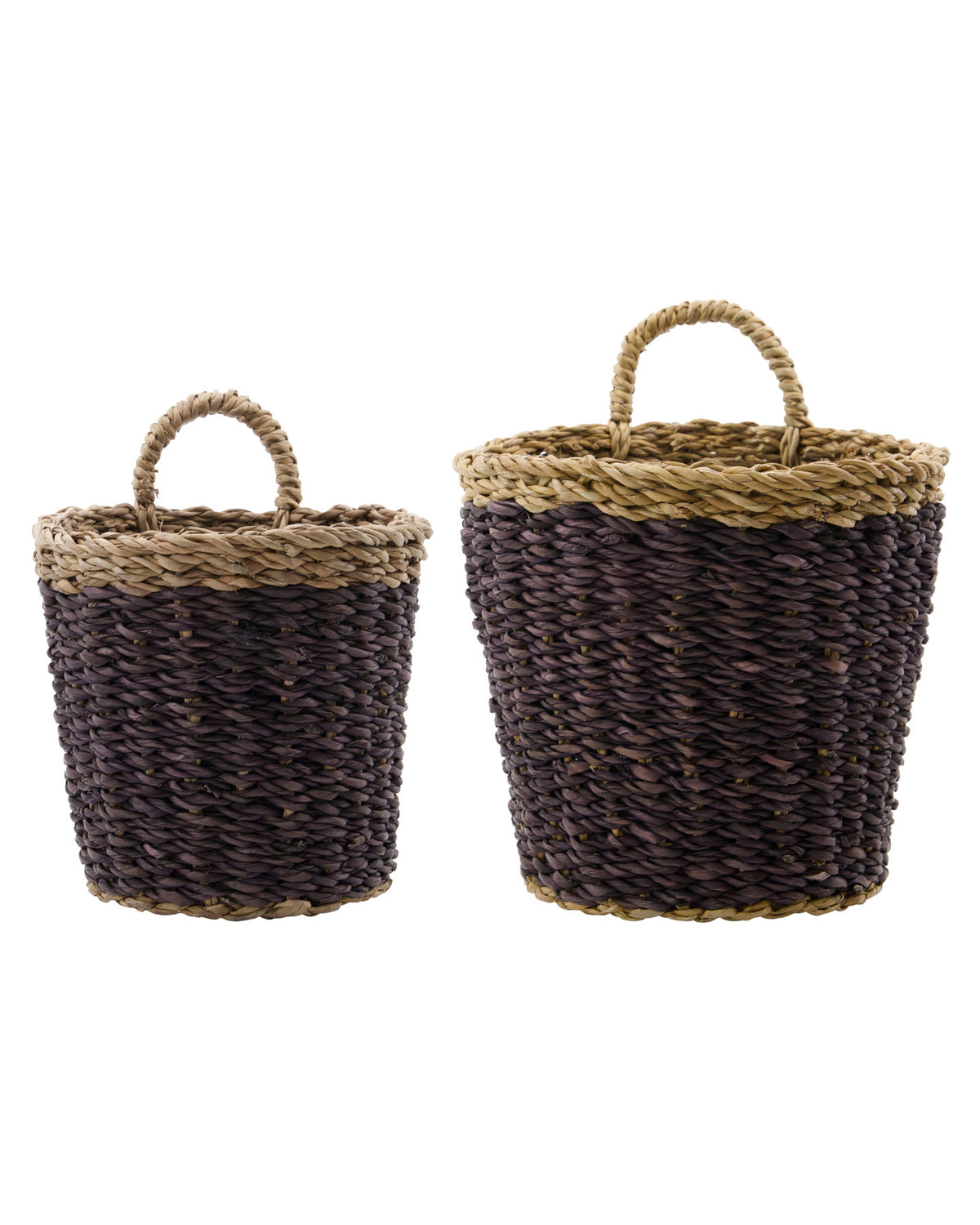 Korb, HDHere, Pflaume, Natur in Plum präsentiert im Onlineshop von KAQTU Design AG. Aufbewährungskörbe ist von House Doctor