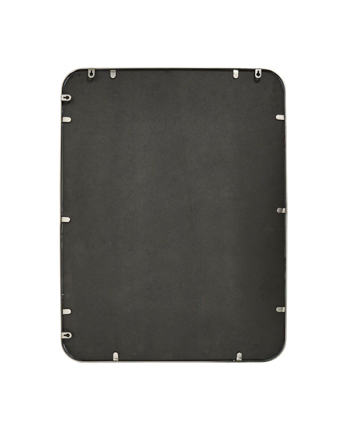 Eleganter Wandspiegel mit gebürstetem Silber-Finish von House Doctor, ideal für eine stilvolle Raumgestaltung und Lichtreflexion.