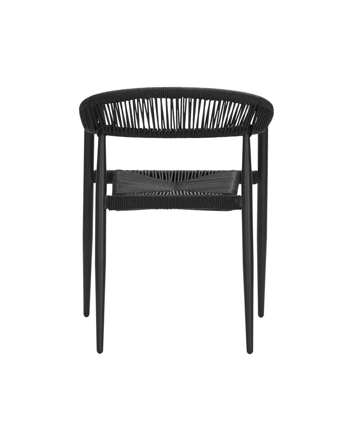 Stuhl, HDCoon, Schwarz in Black präsentiert im Onlineshop von KAQTU Design AG. Gartenstuhl ist von House Doctor