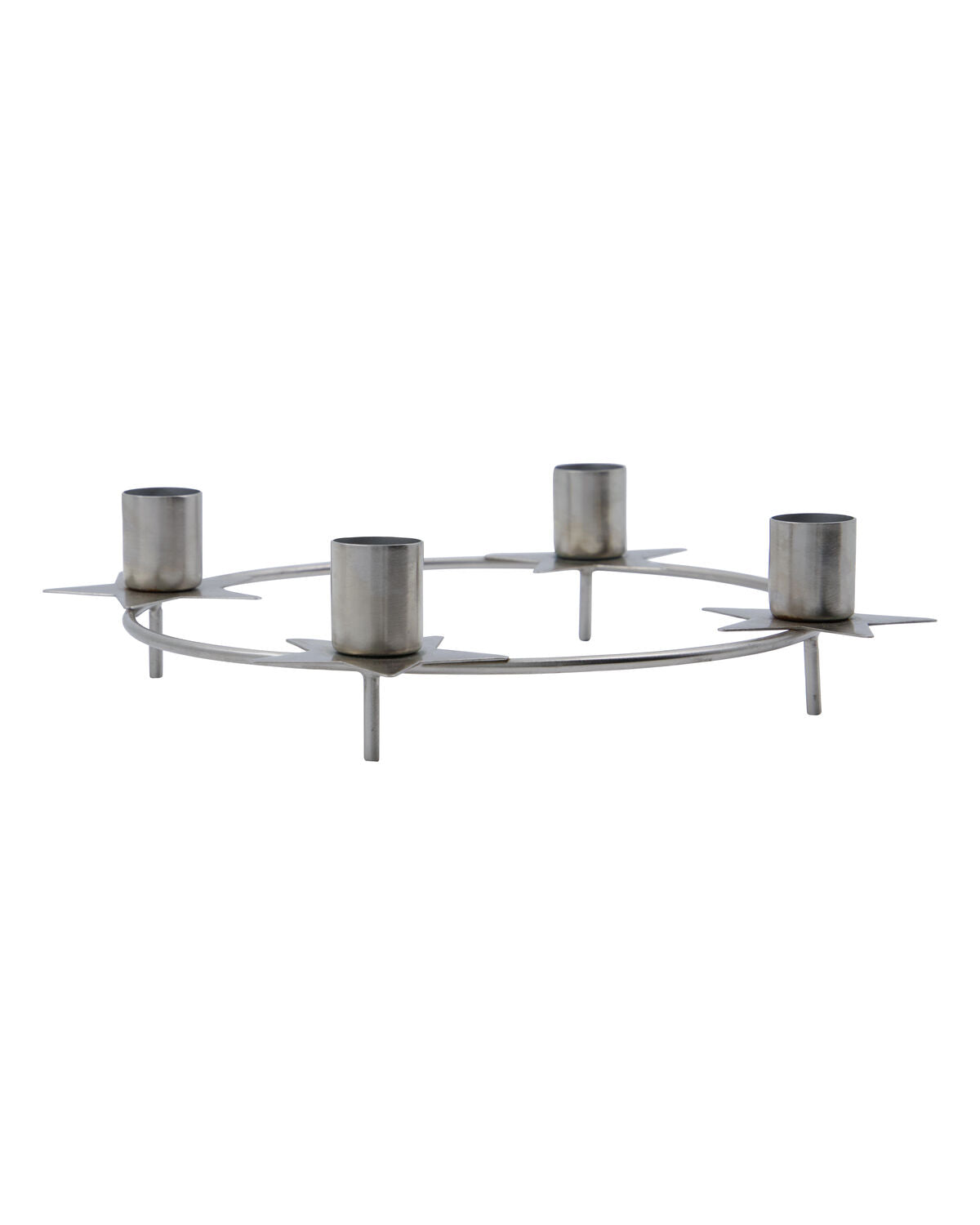 Kerzenständer, HDStage, Silber in Silver präsentiert im Onlineshop von KAQTU Design AG. Kerzenständer ist von House Doctor