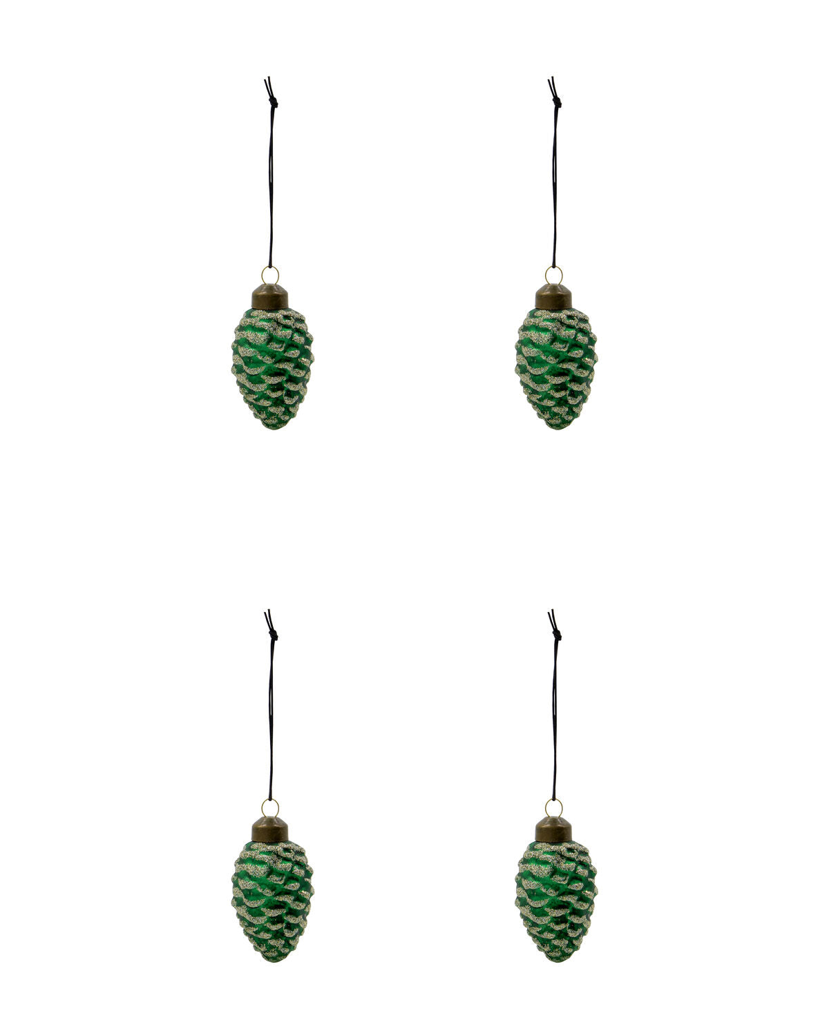 Weihnachtsschmuck, HDCone, Grün in Green präsentiert im Onlineshop von KAQTU Design AG. Weihnachtszubehör ist von House Doctor