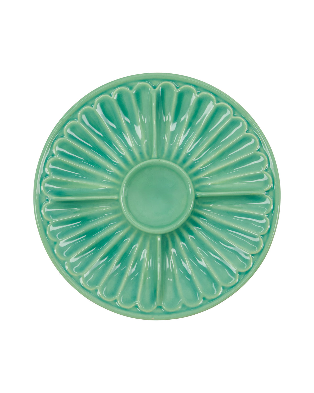 Servierschale, HDDiva, Grün in Green präsentiert im Onlineshop von KAQTU Design AG. Servierplatte ist von House Doctor