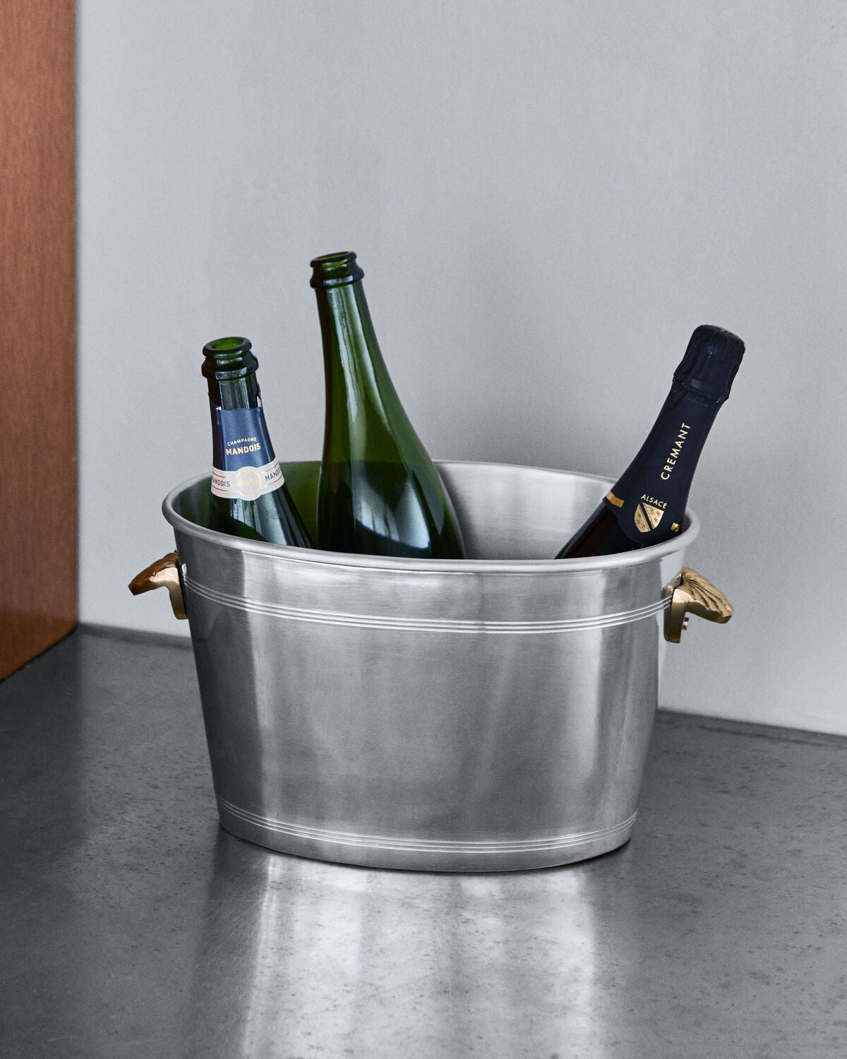 Weinkühler, HDVind, Antiksilber-Finish in Antique silver finish präsentiert im Onlineshop von KAQTU Design AG. Shaker ist von House Doctor