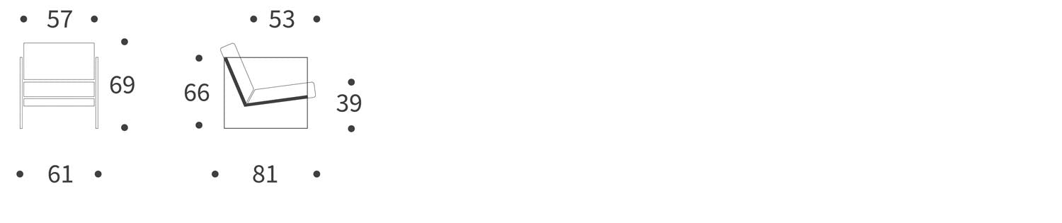 Erleben Sie den Vikko Sessel mit Armlehnen von Innovation Living: modernes Design, robustes Stahlgestell und optimaler Sitzkomfort für jeden Raum.