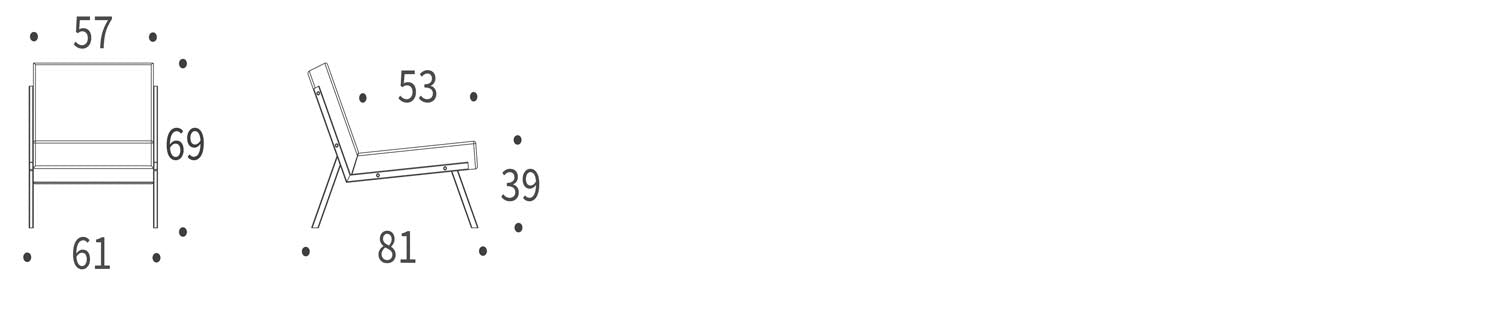 Erleben Sie den Vikko Sessel von Innovation Living: Ein stilvolles, komfortables Möbelstück aus hochwertigen, umweltfreundlichen Materialien.