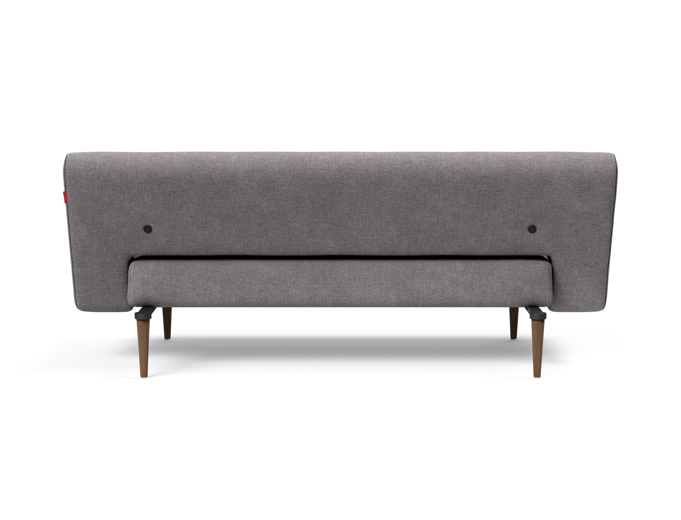Das Unfurl Sofabett 120 von Innovation Living vereint modernes Design mit Funktionalität, perfekt für platzsparende Lösungen und Gästeübernachtungen.