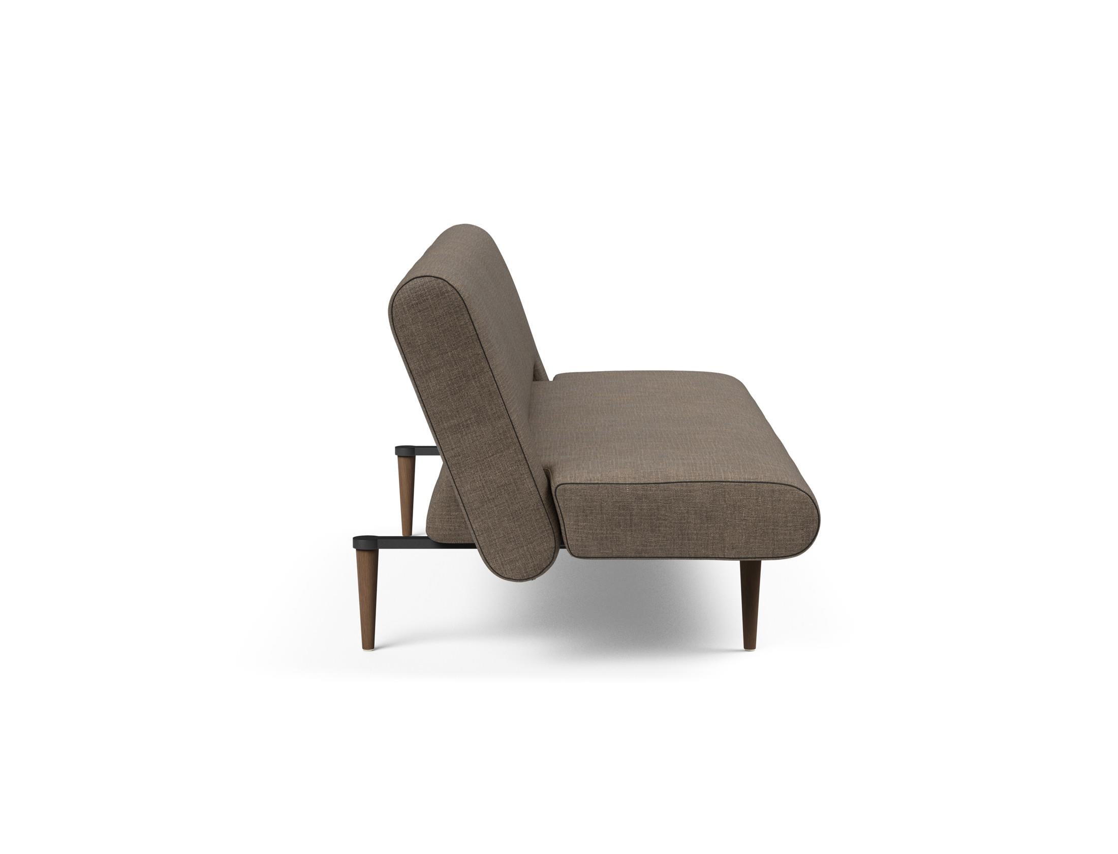 Das Unfurl Sofabett 120 von Innovation Living bietet stilvolle Flexibilität und Komfort, ideal für kleine Räume und Gästeübernachtungen.