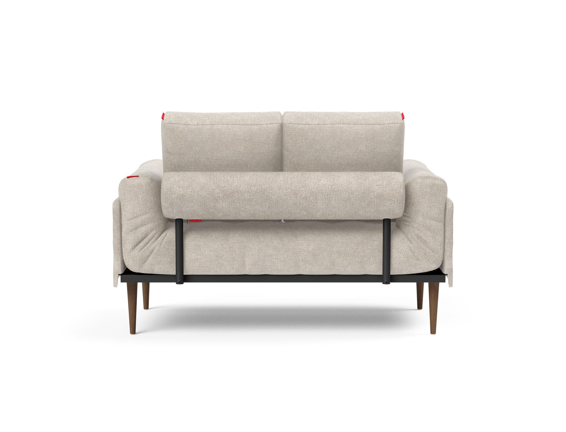 Erleben Sie das Rollo Styletto Klappsofa 80 von Innovation Living – ein elegantes, multifunktionales Möbelstück für Ihr Zuhause.