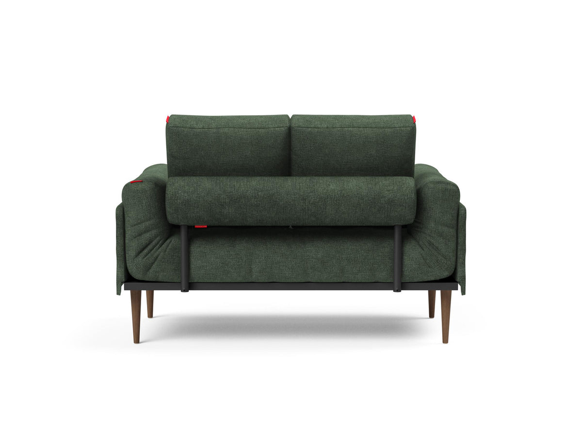 Rollo Styletto Klappsofa 80 mit Gestellbezug Classic in 281 Avella Pine Green präsentiert im Onlineshop von KAQTU Design AG. Bettsofa ist von Innovation Living
