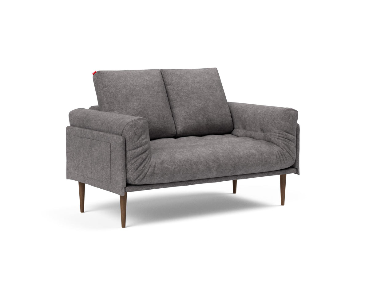 Rollo Styletto Klappsofa 80 mit Gestellbezug Classic in 282 Avella Warm Grey präsentiert im Onlineshop von KAQTU Design AG. Bettsofa ist von Innovation Living