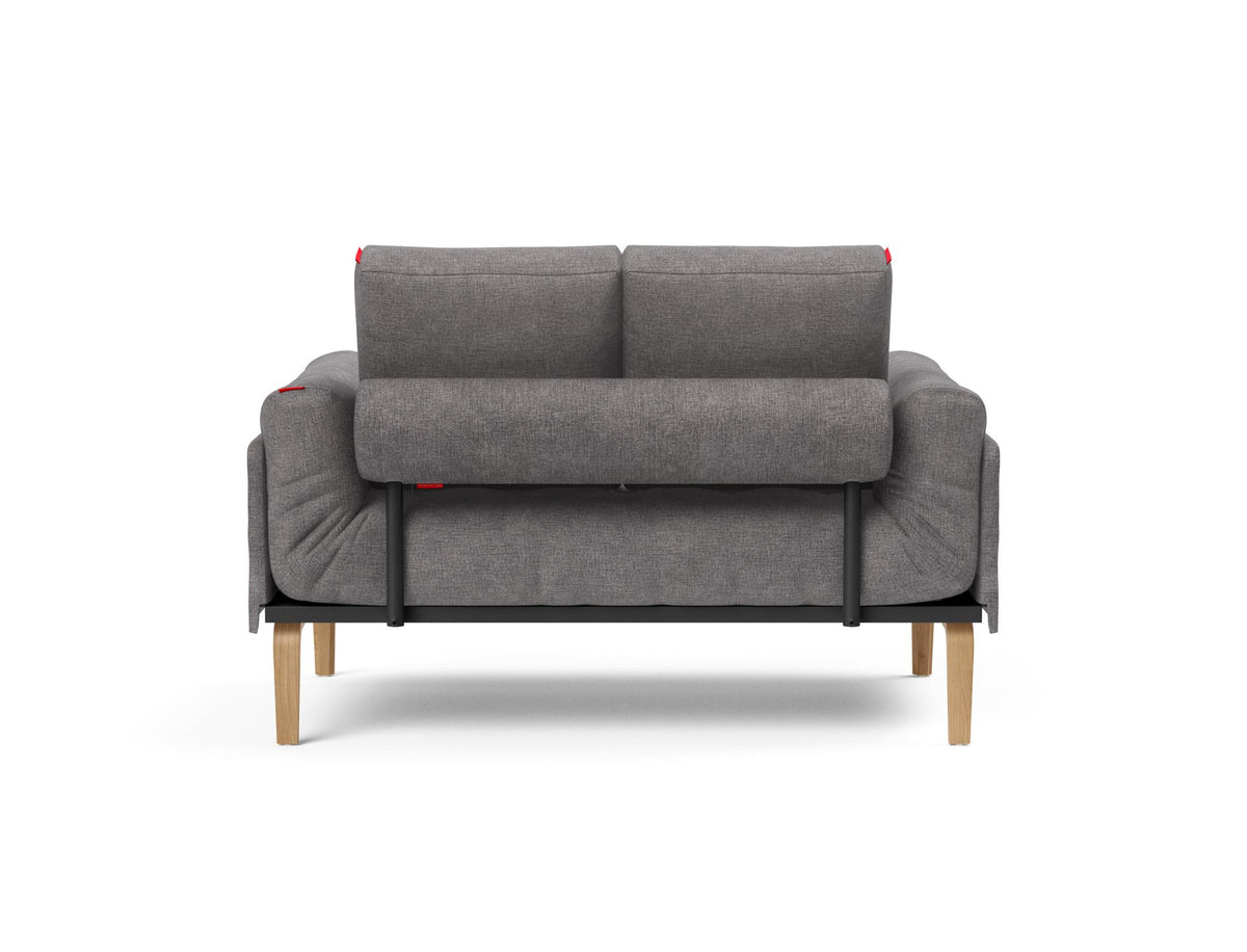 Rollo Bow Klappsofa 80 mit Gestellbezug Classic in 282 Avella Warm Grey präsentiert im Onlineshop von KAQTU Design AG. Bettsofa ist von Innovation Living
