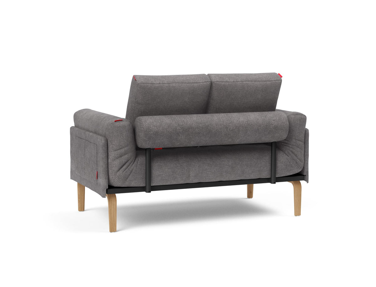 Rollo Bow Klappsofa 80 mit Gestellbezug Classic in 282 Avella Warm Grey präsentiert im Onlineshop von KAQTU Design AG. Bettsofa ist von Innovation Living