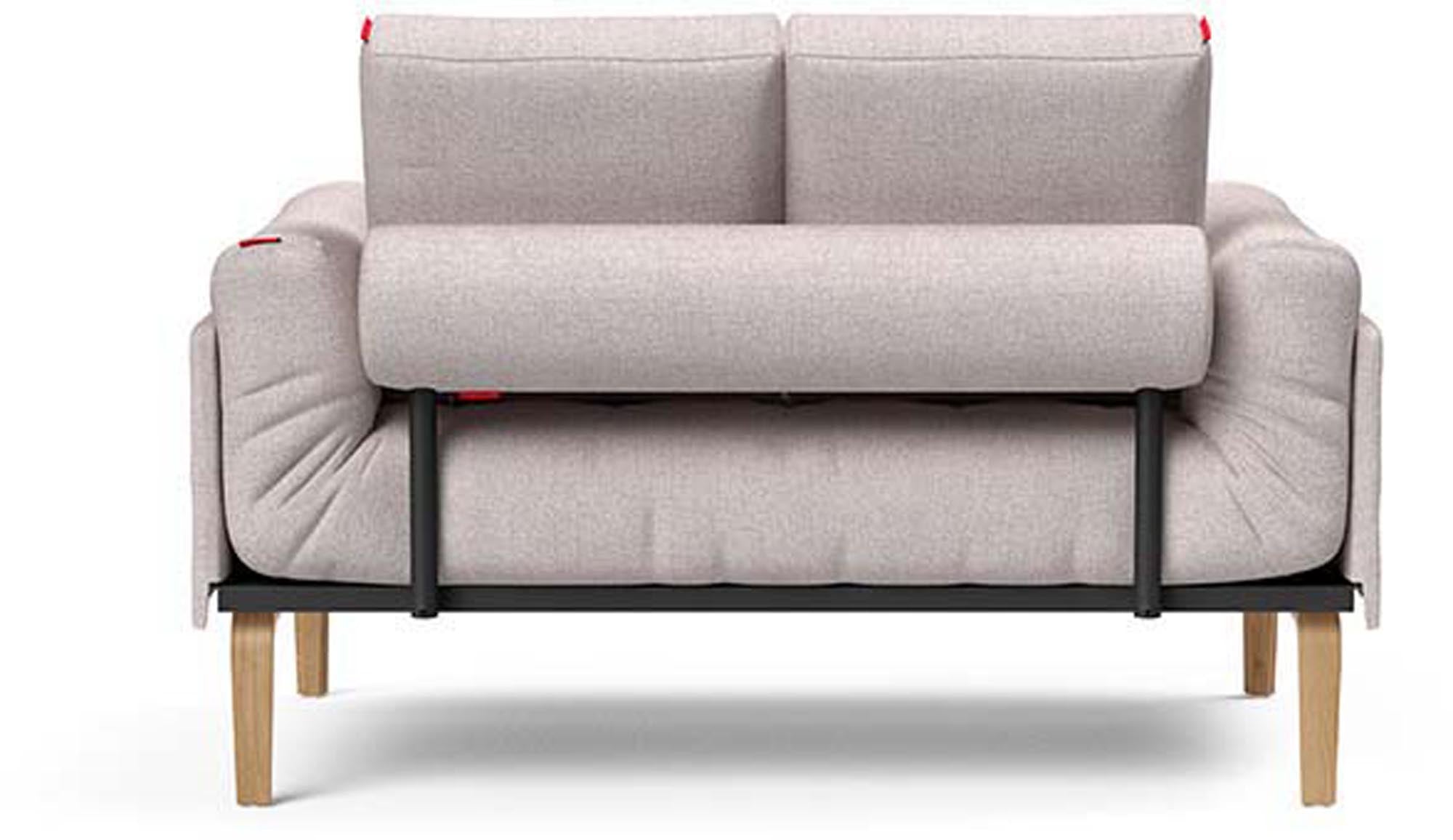 Erleben Sie das Rollo Bow Klappsofa 80 Classic von Innovation Living: stilvoll, funktional und ideal für kleine Räume. Perfekt für Übernachtungsgäste!