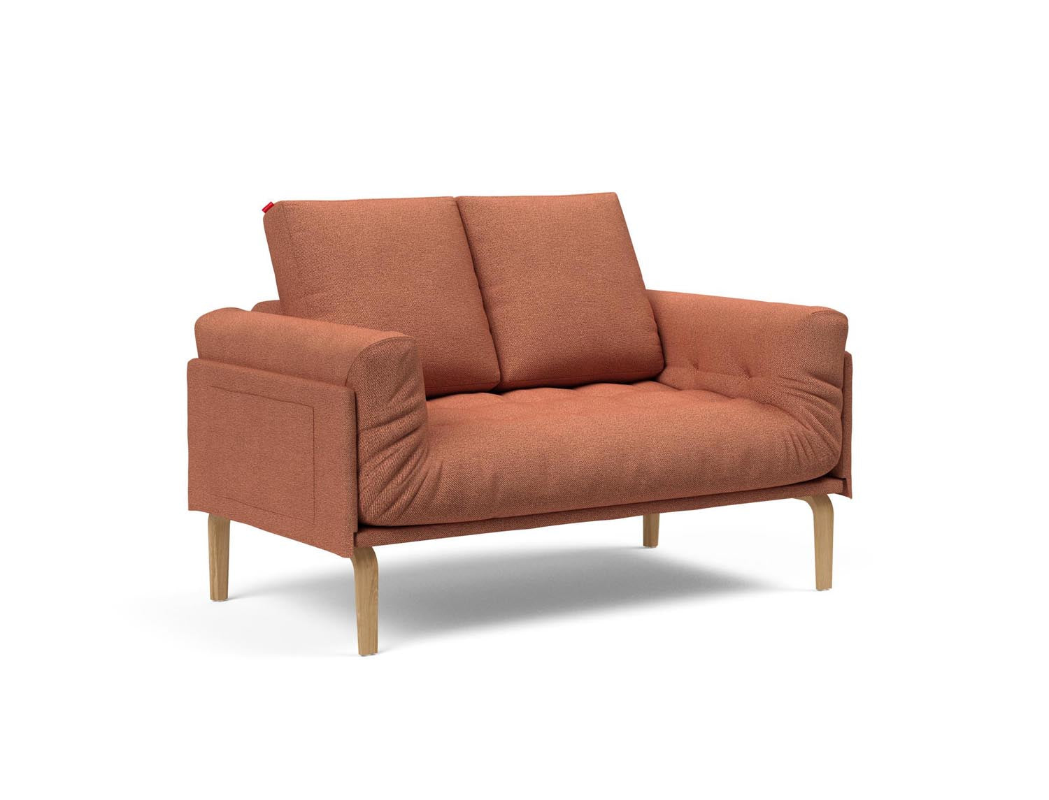 Erleben Sie das Rollo Bow Klappsofa 80 von Innovation Living – ein stilvolles, anpassbares Möbelstück, ideal für kompakte Wohnräume und optimalen Komfort.