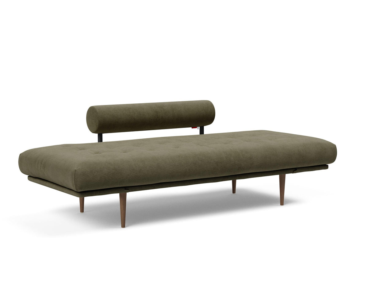 Rollo Styletto Klappsofa 80 mit Gestellbezug Classic in 316 Cordufine Pine Green präsentiert im Onlineshop von KAQTU Design AG. Bettsofa ist von Innovation Living