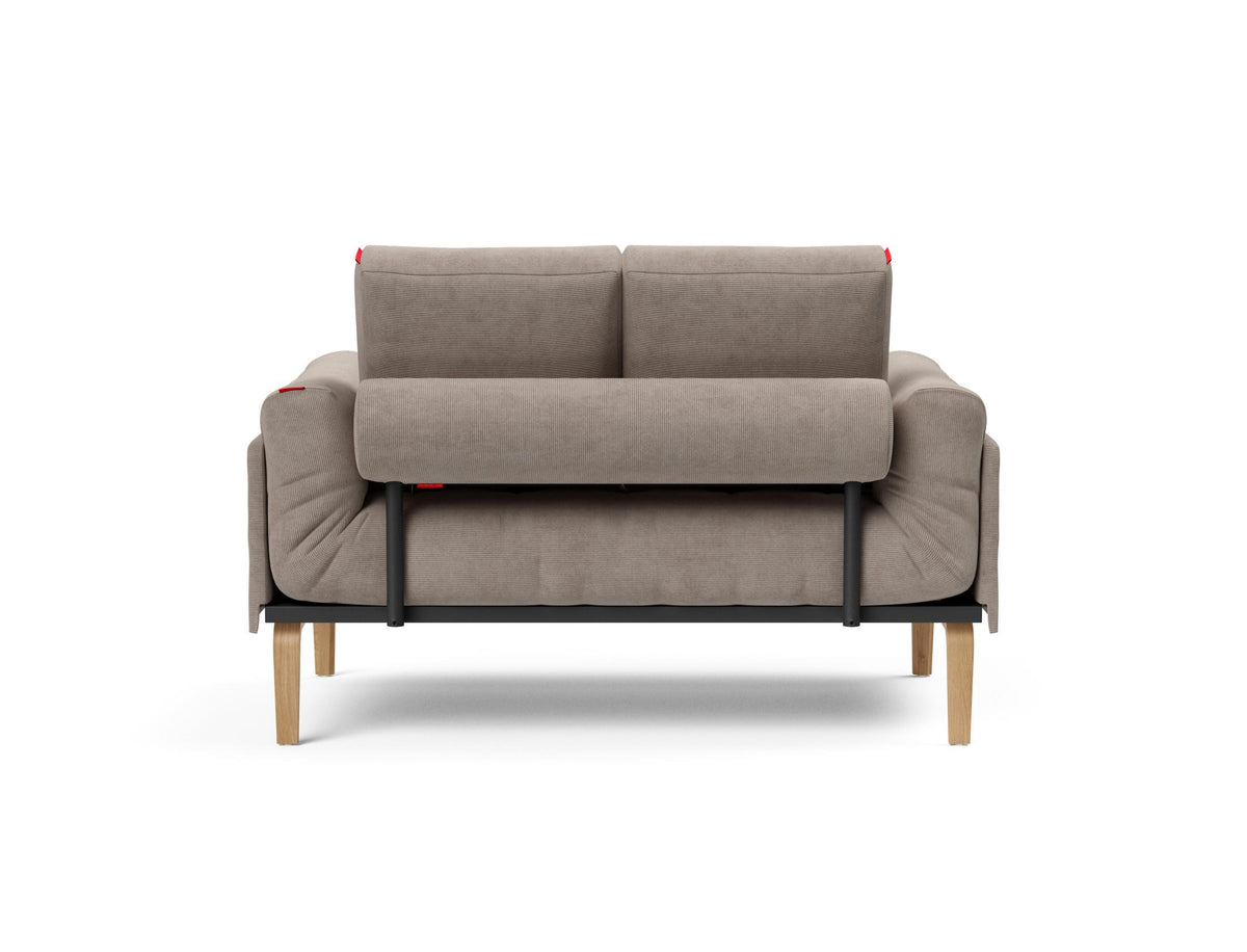 Rollo Bow Klappsofa 80 mit Gestellbezug Classic in 318 Cordufine Beige präsentiert im Onlineshop von KAQTU Design AG. Bettsofa ist von Innovation Living