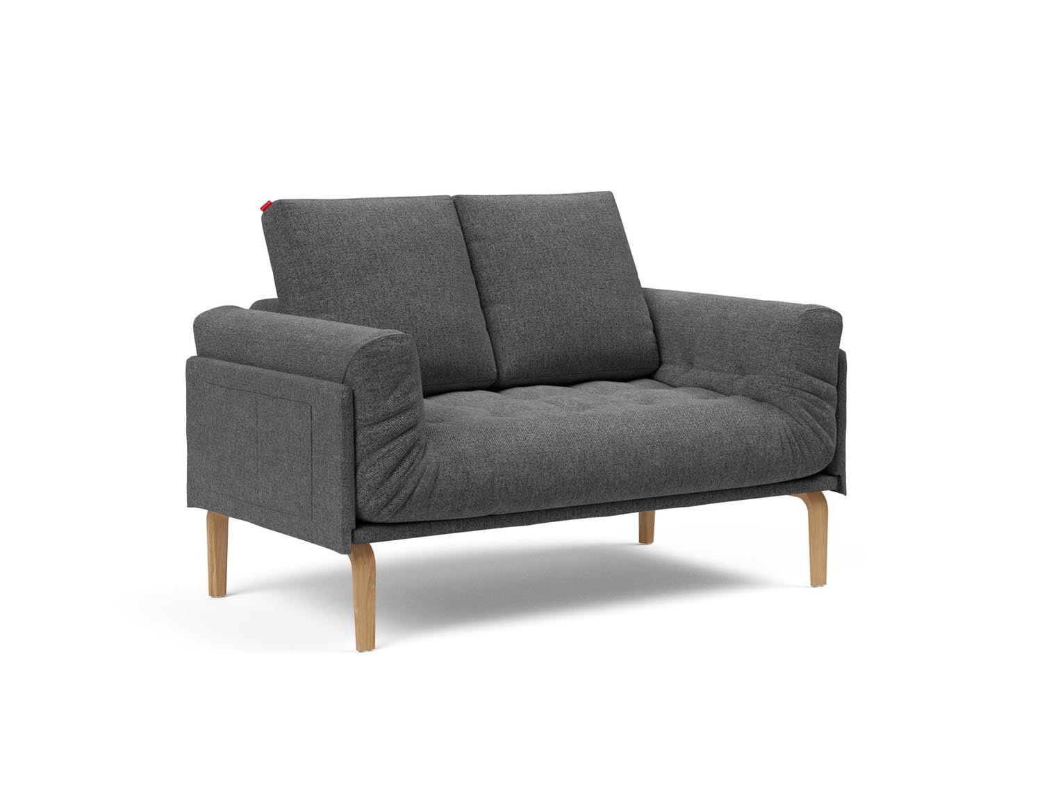 Erleben Sie das Rollo Bow Klappsofa 80 von Innovation Living – ein stilvolles Tagesbett, das Komfort und Funktionalität für kompakte Wohnräume vereint.